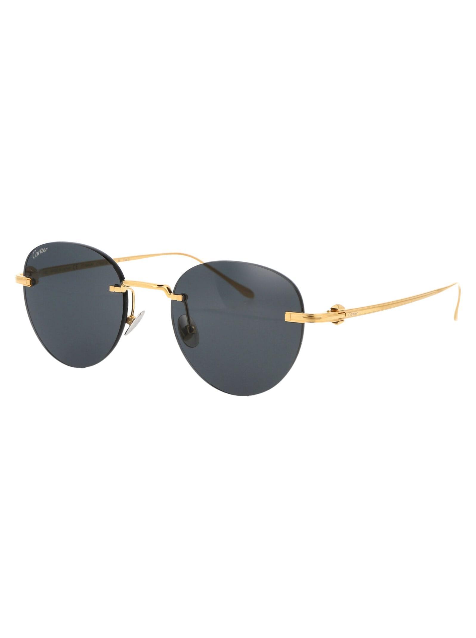 CARTIER Ct0331s Sunglasses In Gold Product Image