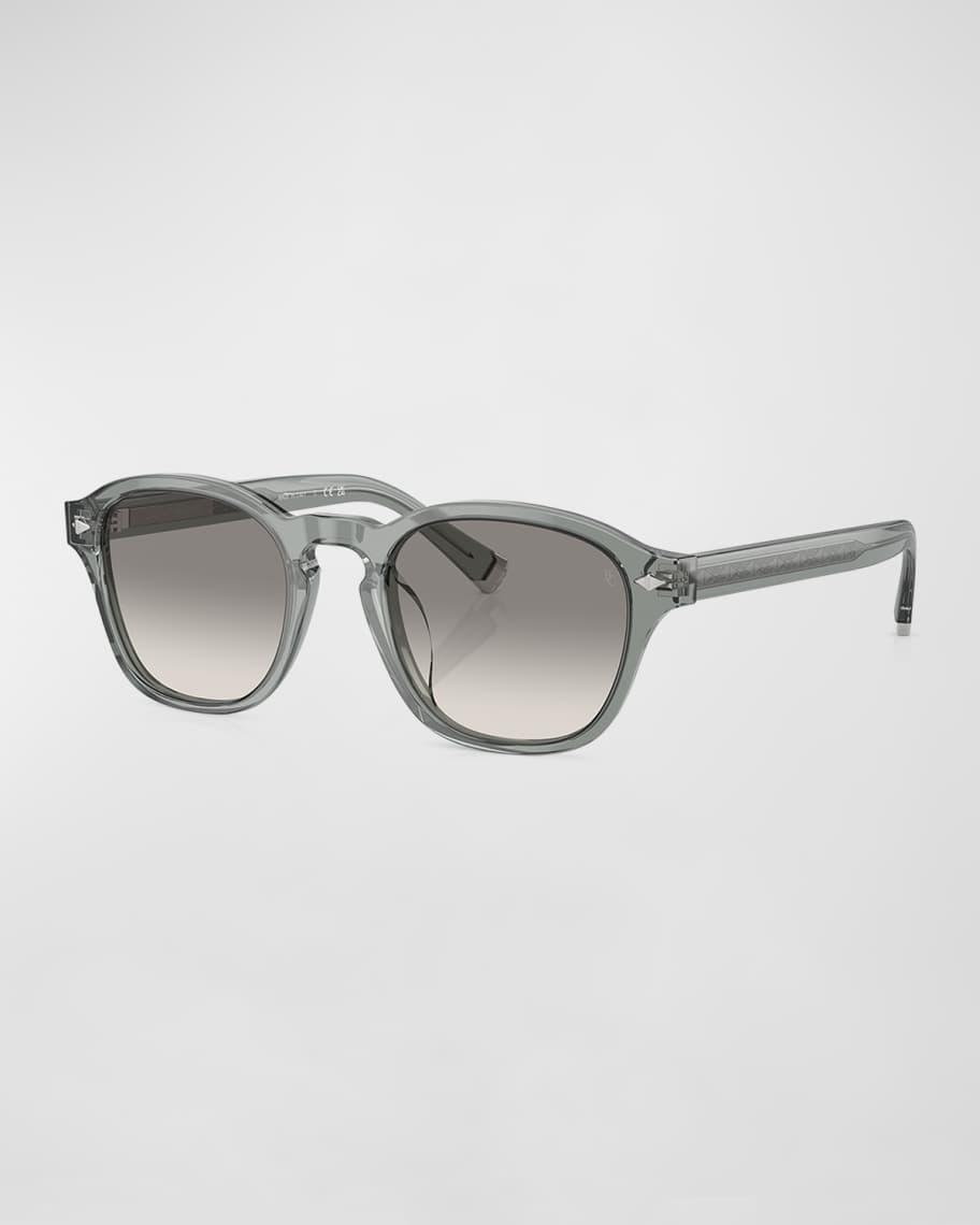 Mens Acetate Square Sunglasses Product Image