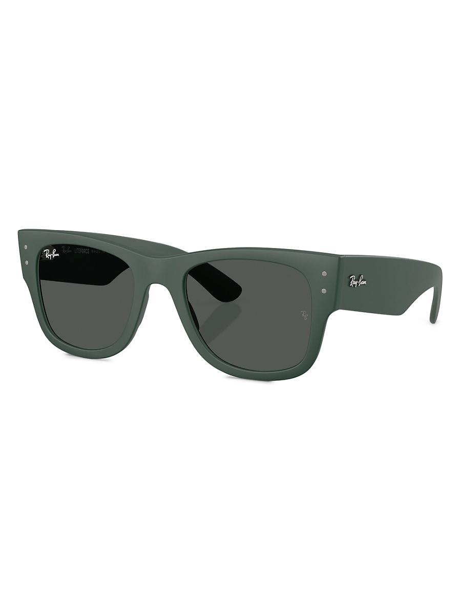 Beveled Acetate Rectangle Sunglasses Product Image