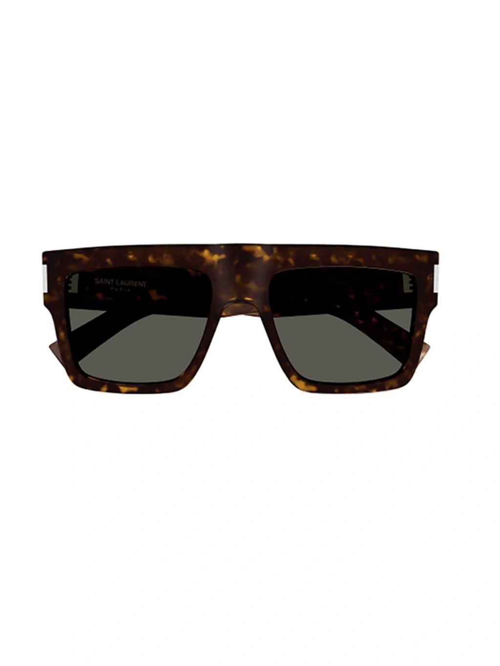 SAINT LAURENT Sl 628 Havana Sunglasses In Grey Product Image