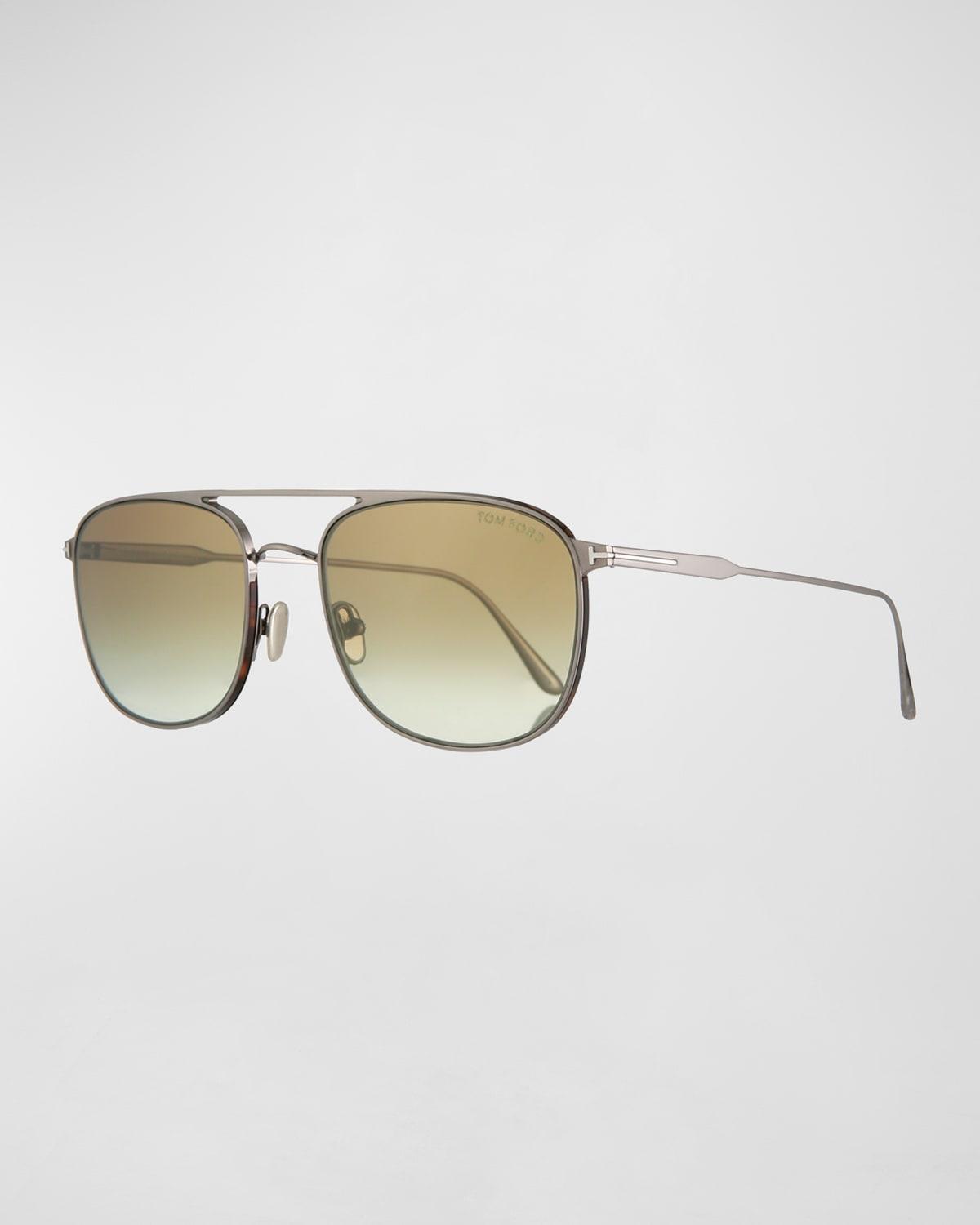 Mens Jake 56MM Navigator Sunglasses Product Image