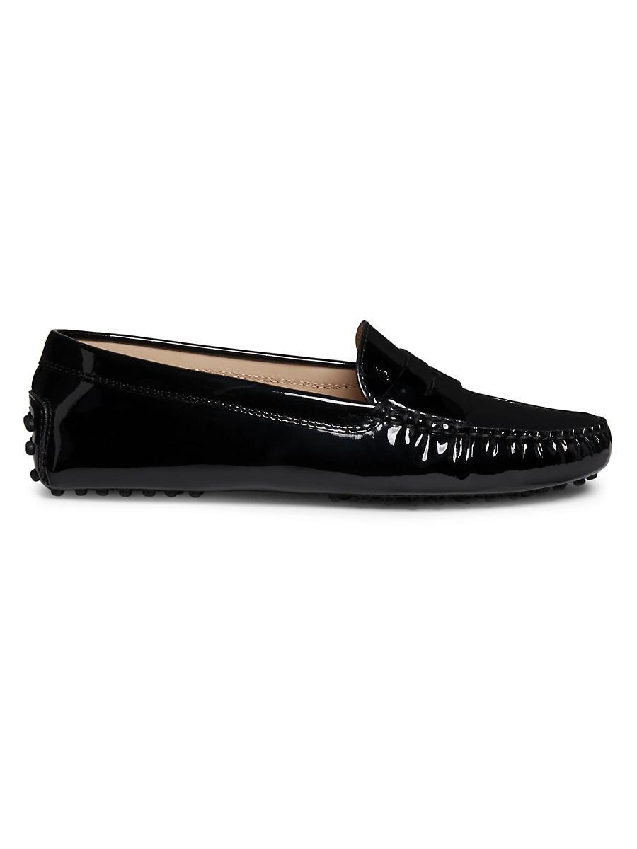 Womens Gommino Patent Leather Driving Loafers Product Image