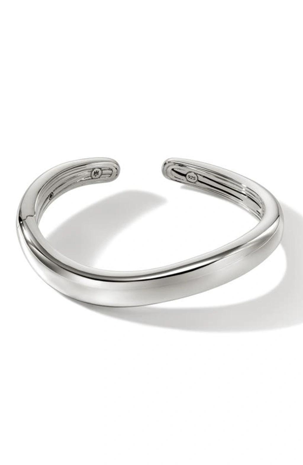 JOHN HARDY Surf 9mm Kick Cuff Bracelet In Silver Product Image