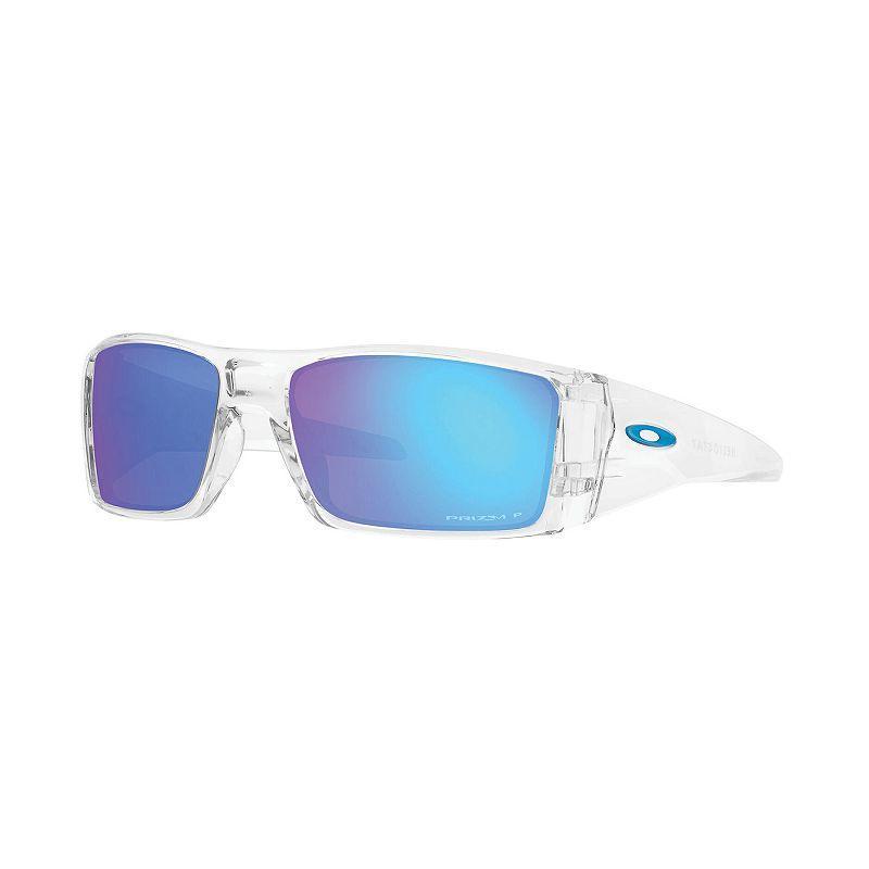 Men's Oakley Heliostat Sunglasses 0OO9231, Clear Product Image