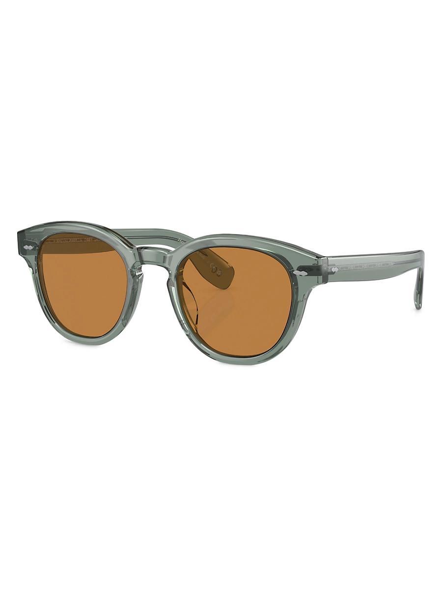 Round Acetate Sunglasses Product Image