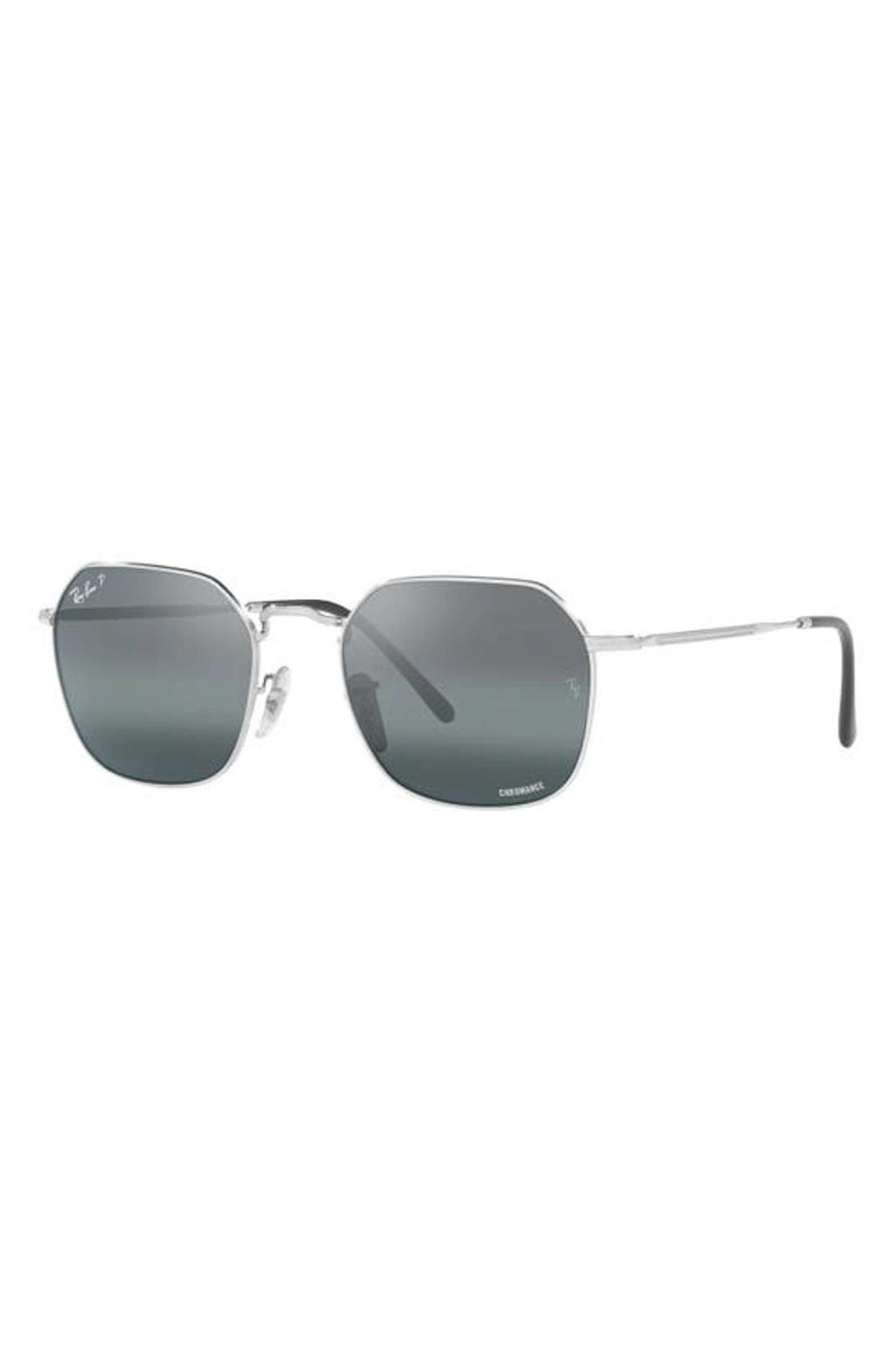 RAY BAN Jim 53mm Irregular Sunglasses In Silver Product Image