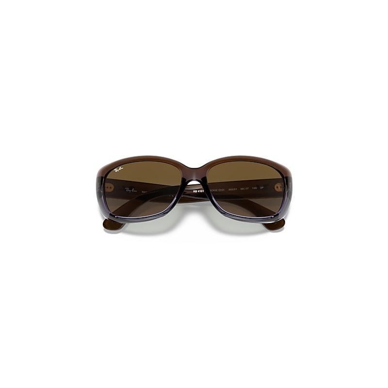 Ray-Ban Jackie Ohh Sunglasses Frame Brown Lenses Polarized Product Image