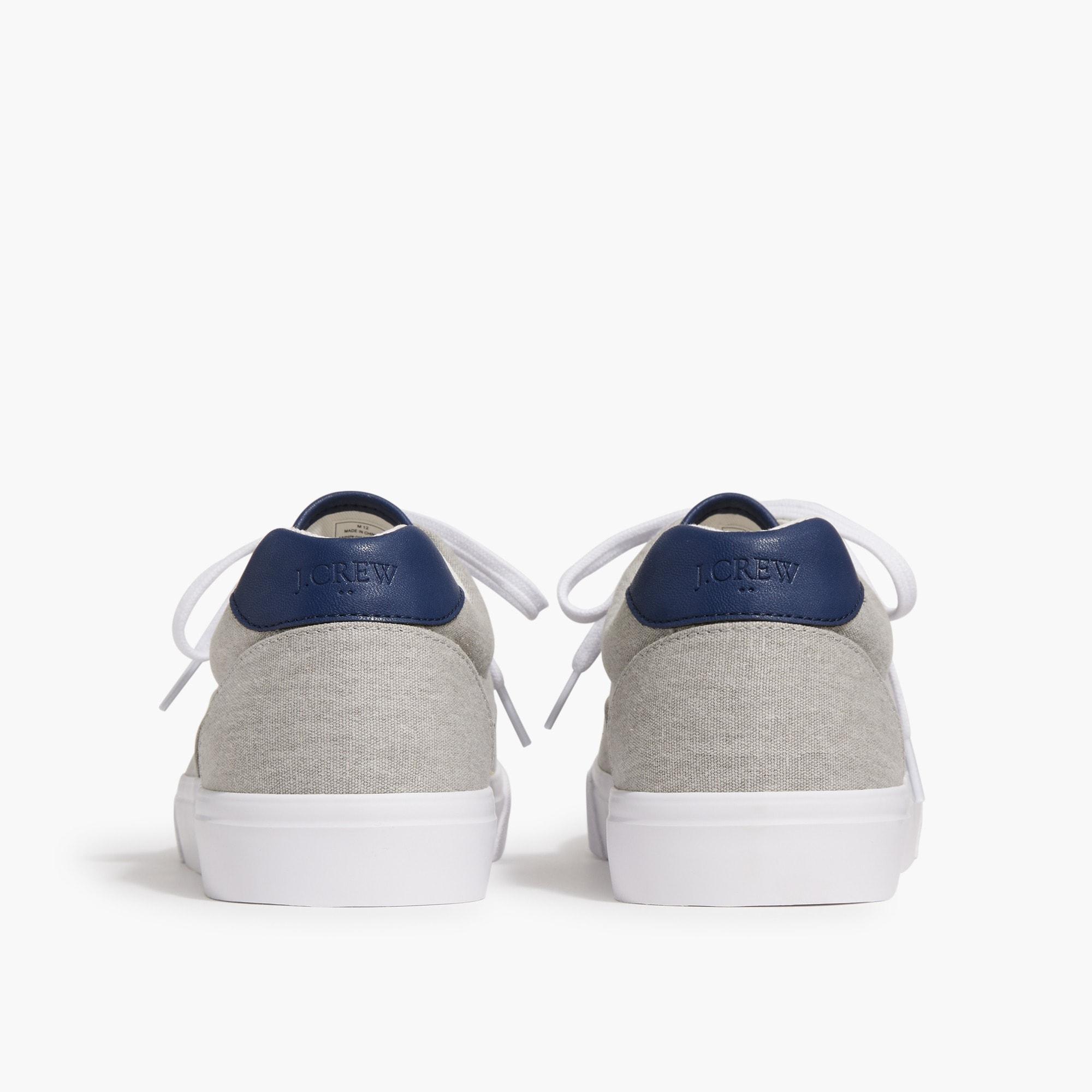 Canvas lace-up sneakers Product Image