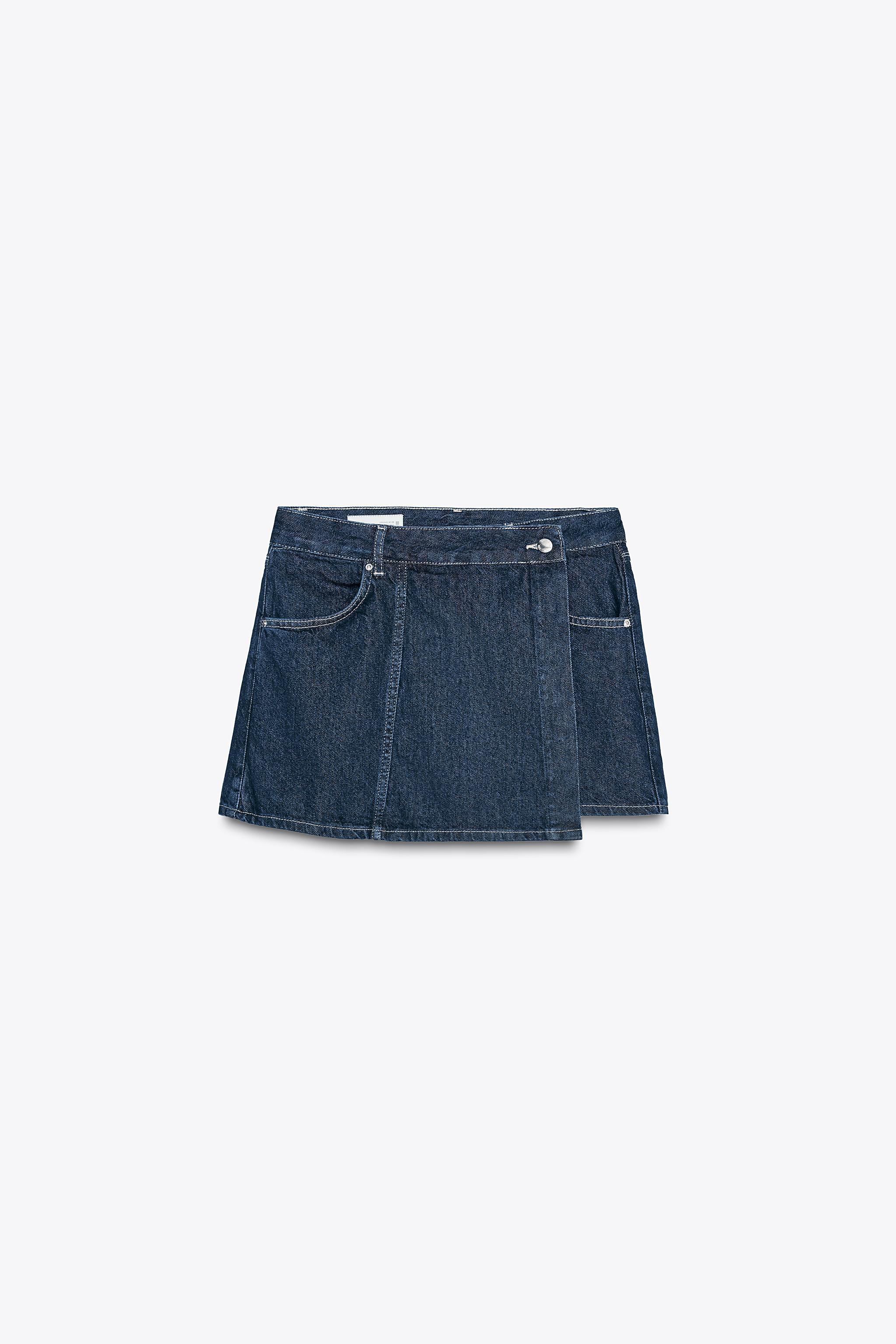 Z1975 WRAP DENIM SKORT Product Image