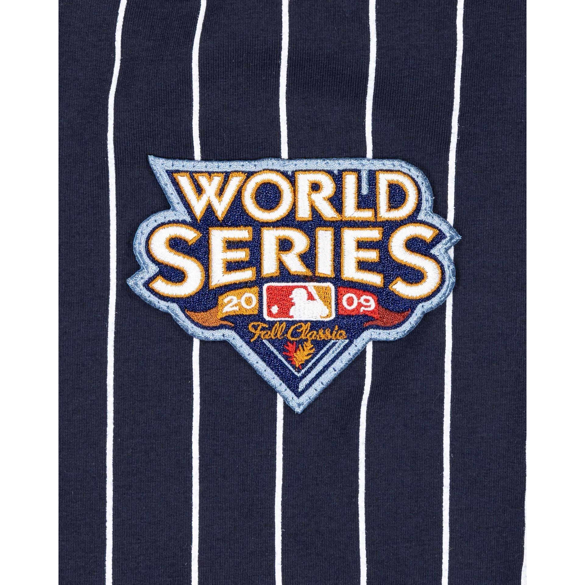 New York Yankees Logo Select Pinstripe Hoodie Male Product Image