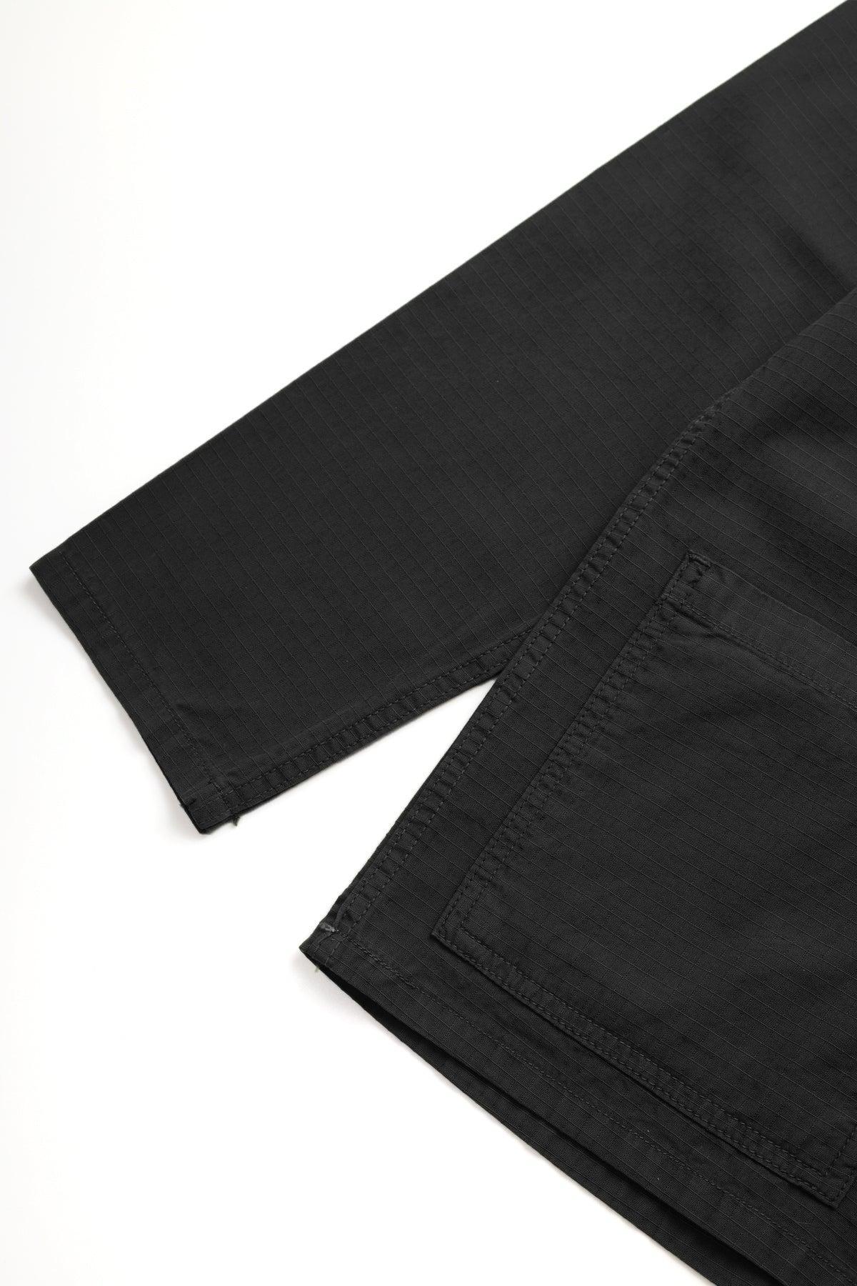 Ripstop Chore Shirt - Black Product Image