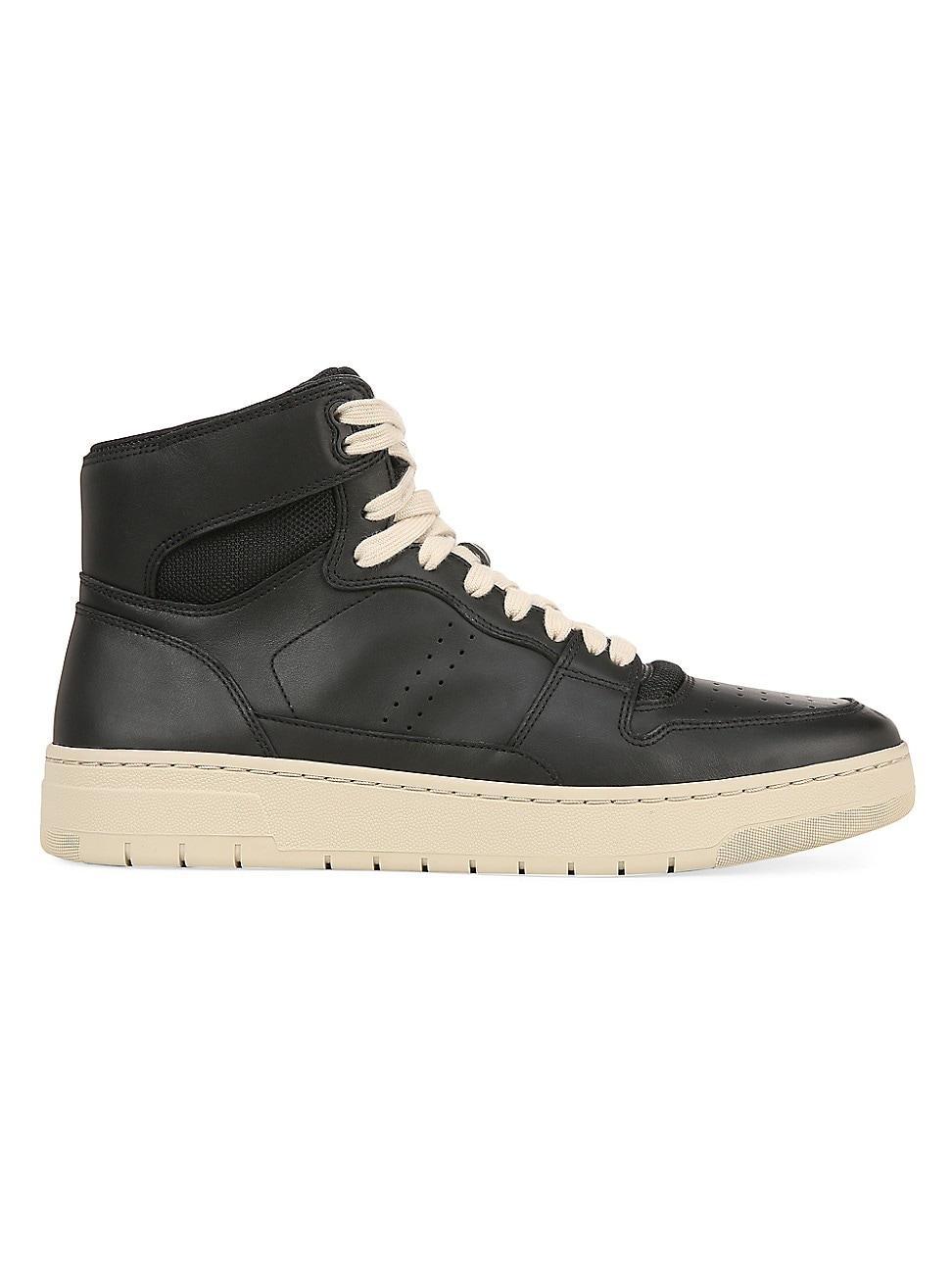 Mens Mason Leather High-Top Sneakers Product Image