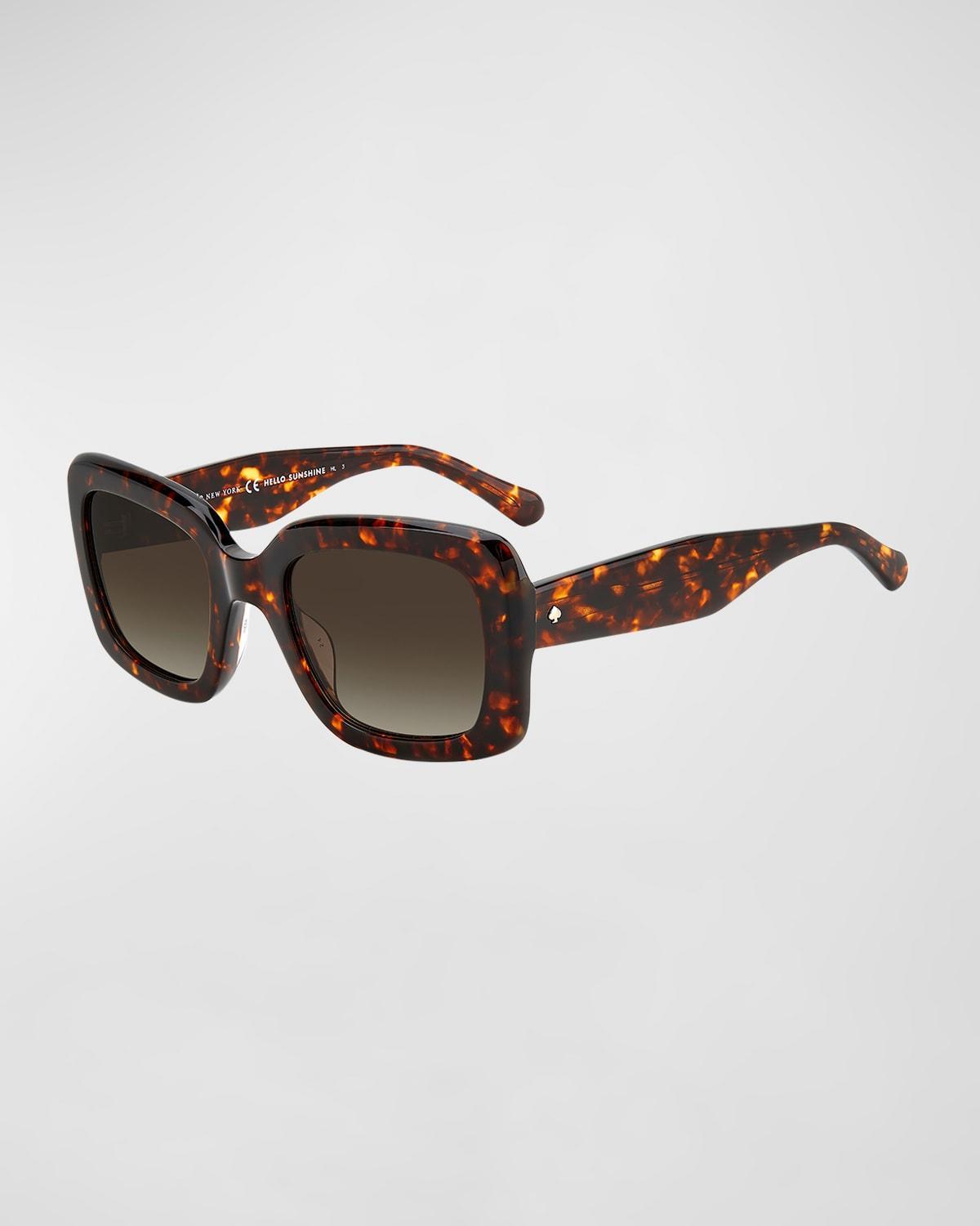 kate spade new york Womens Bellamys Square Sunglasses Product Image