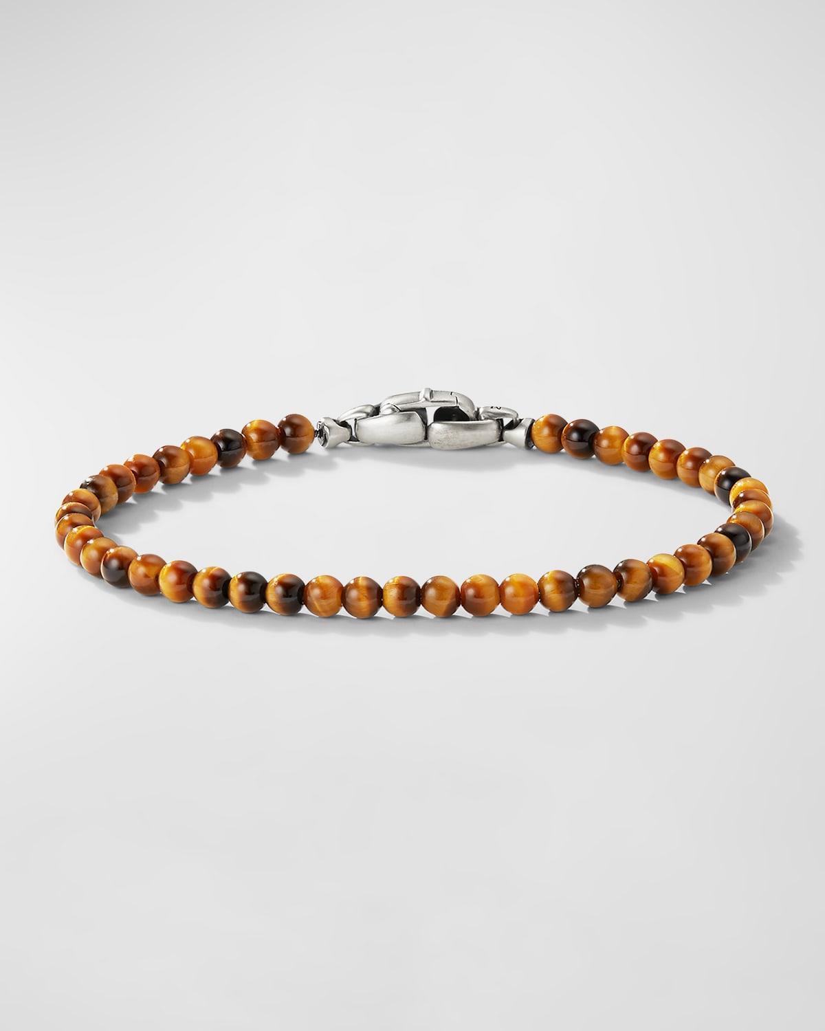 4mm Men's Spiritual Bead Bracelet Product Image