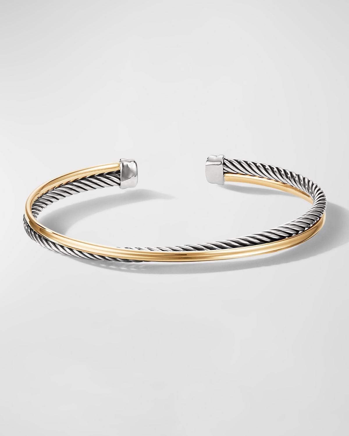 Crossover Bracelet with 18k Gold Product Image