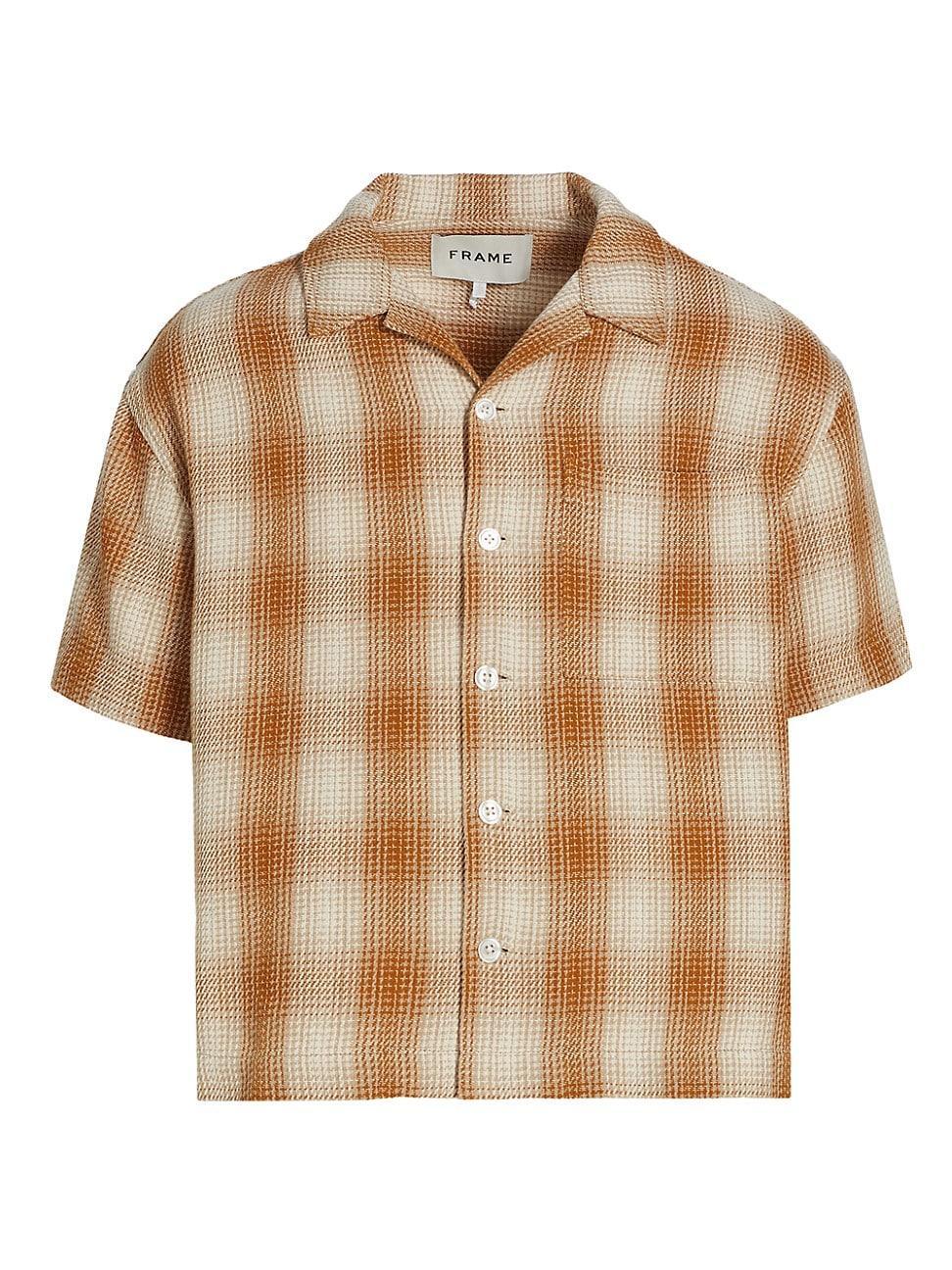 Men's Baja Plaid Camp Shirt Product Image