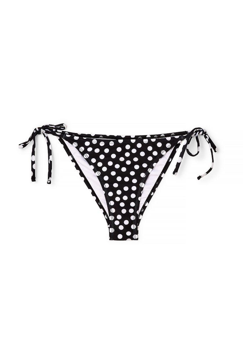 Tie Strap Bikini Panty Flower Product Image