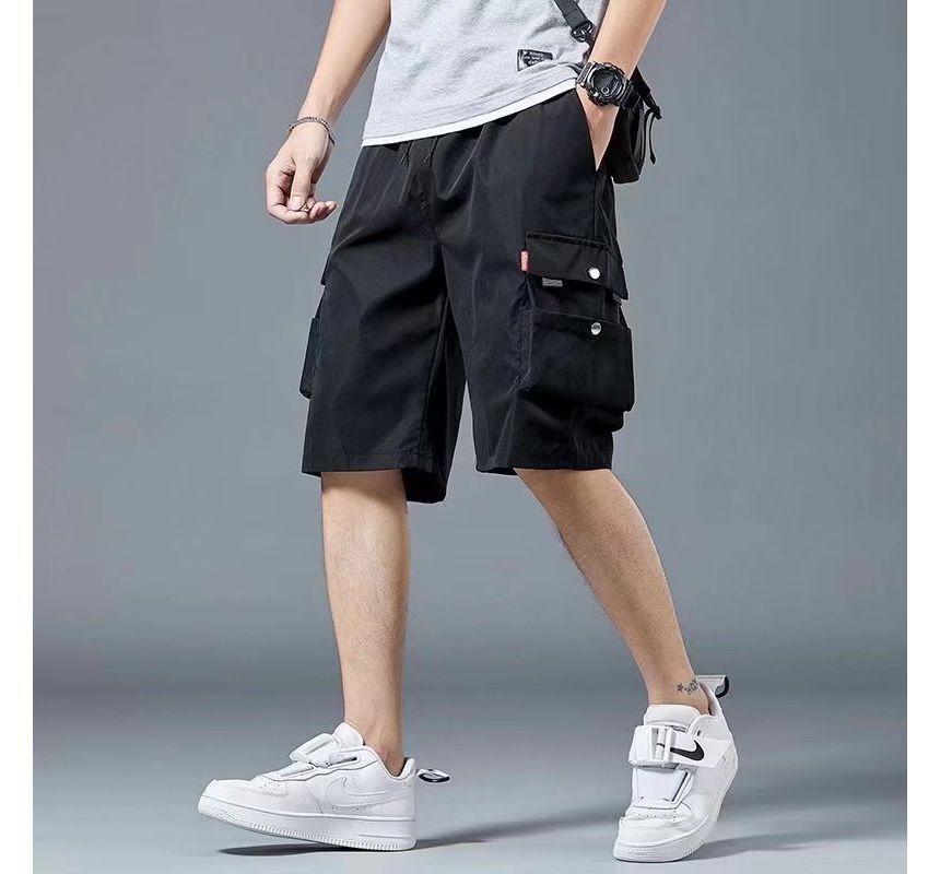 Wide Leg Cargo Shorts Product Image