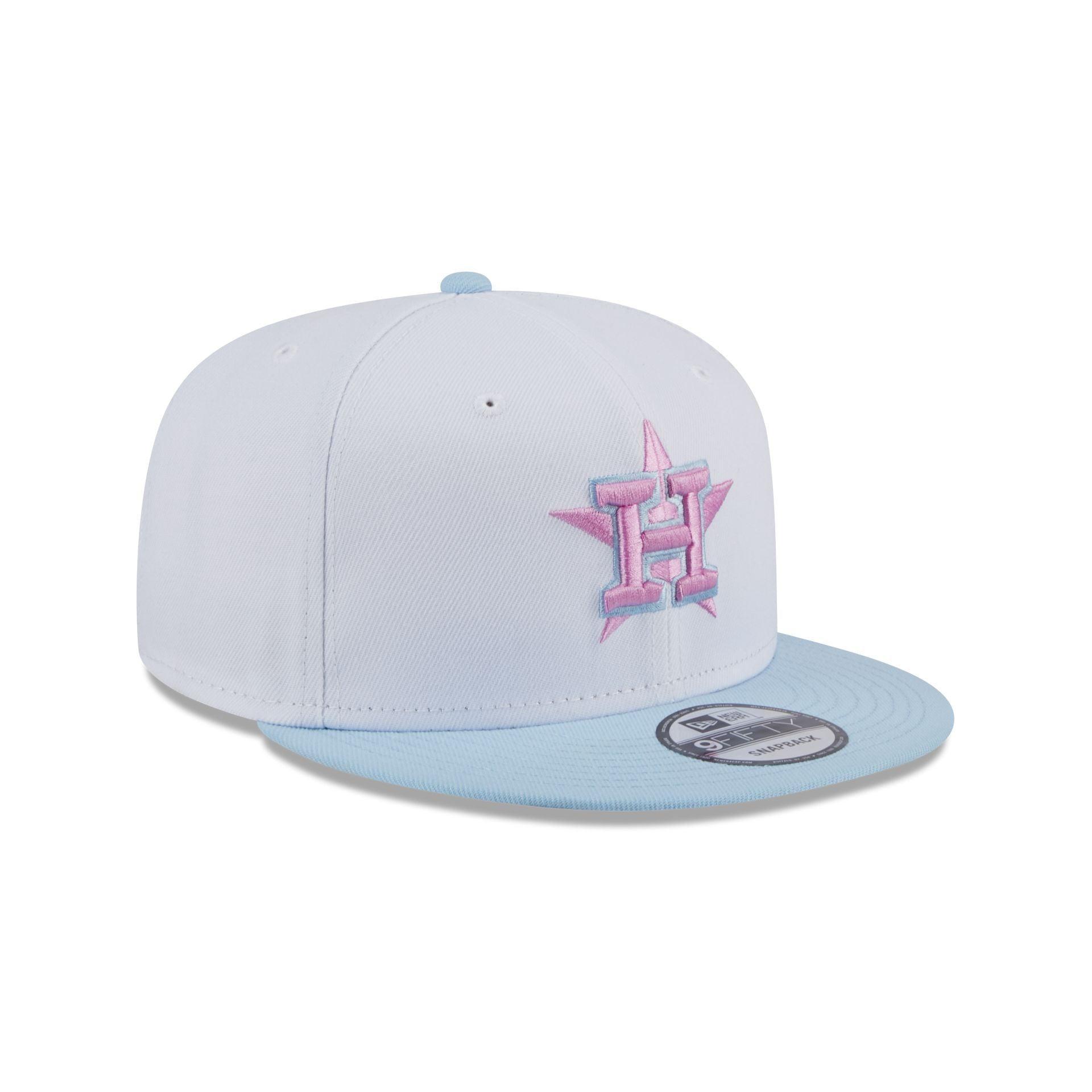 Houston Astros Color Pack White 9FIFTY Snapback Hat Male Product Image