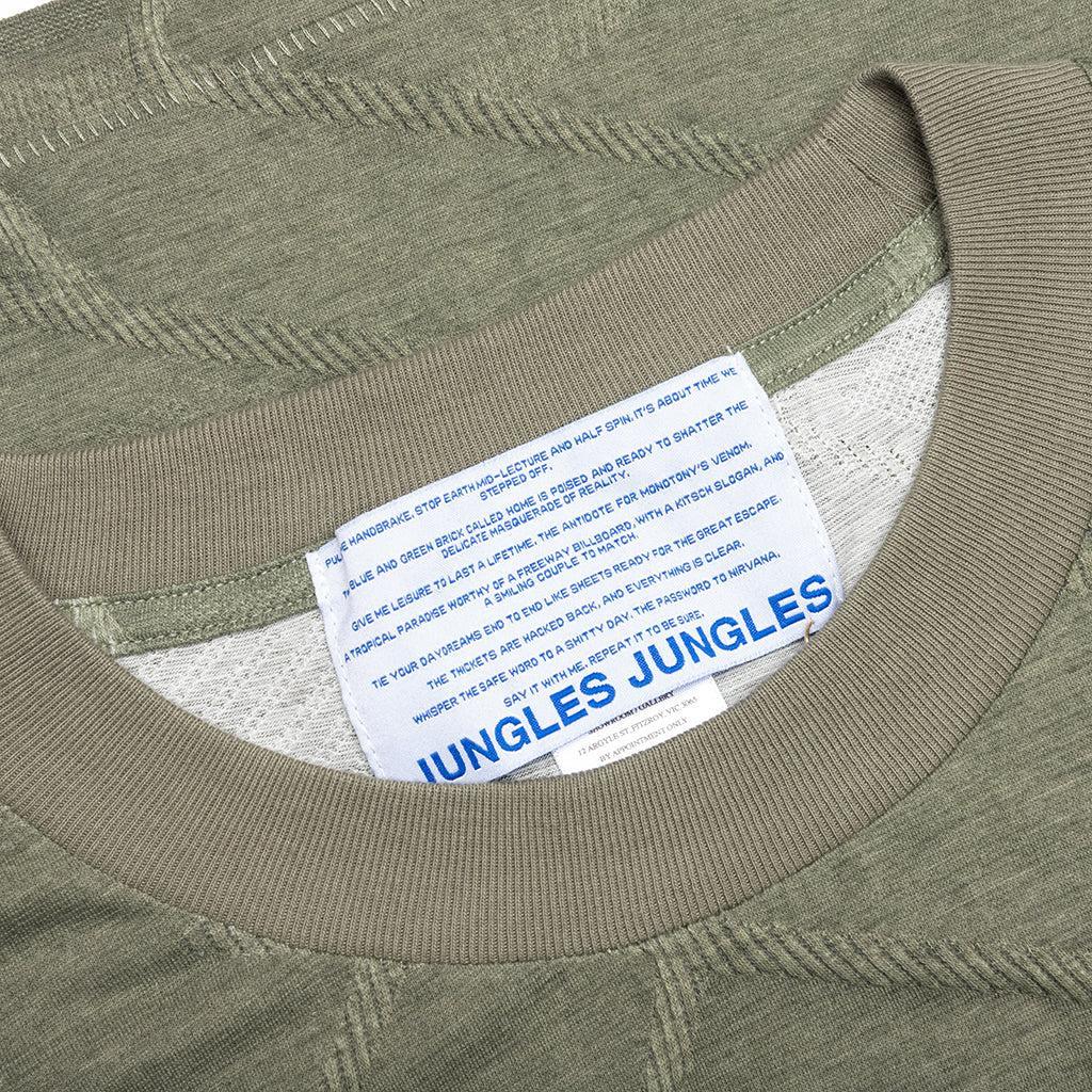 Textured Tee - Green Male Product Image