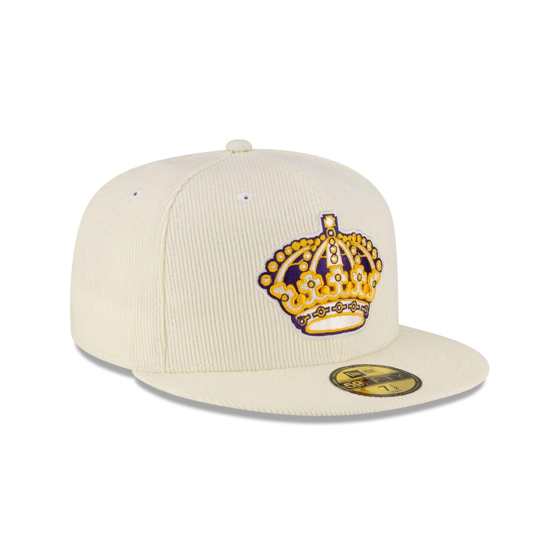 Just Caps Corduroy Los Angeles Kings Historic 59FIFTY Fitted Hat Male Product Image