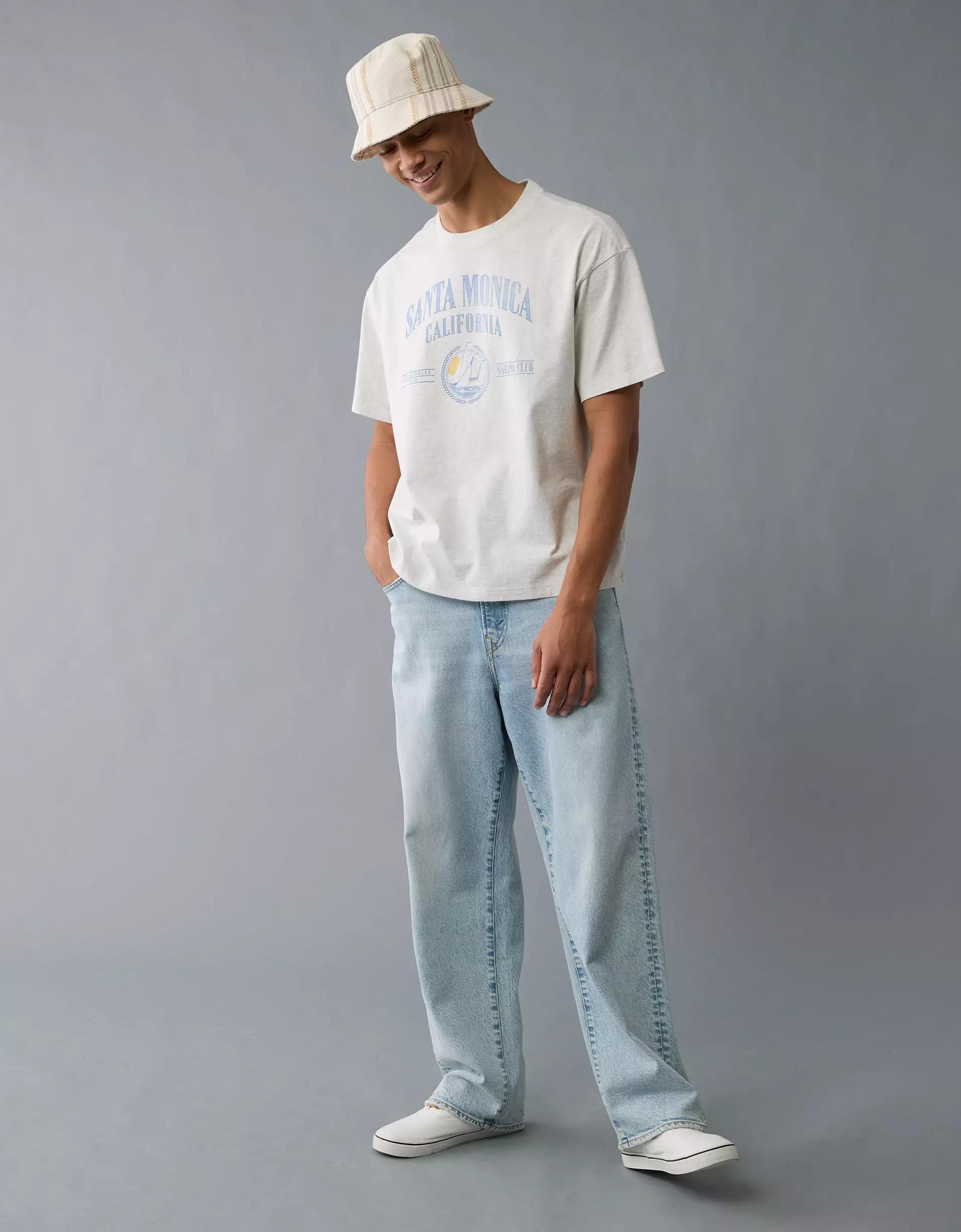 AE Boxy Destination Graphic T-Shirt Product Image