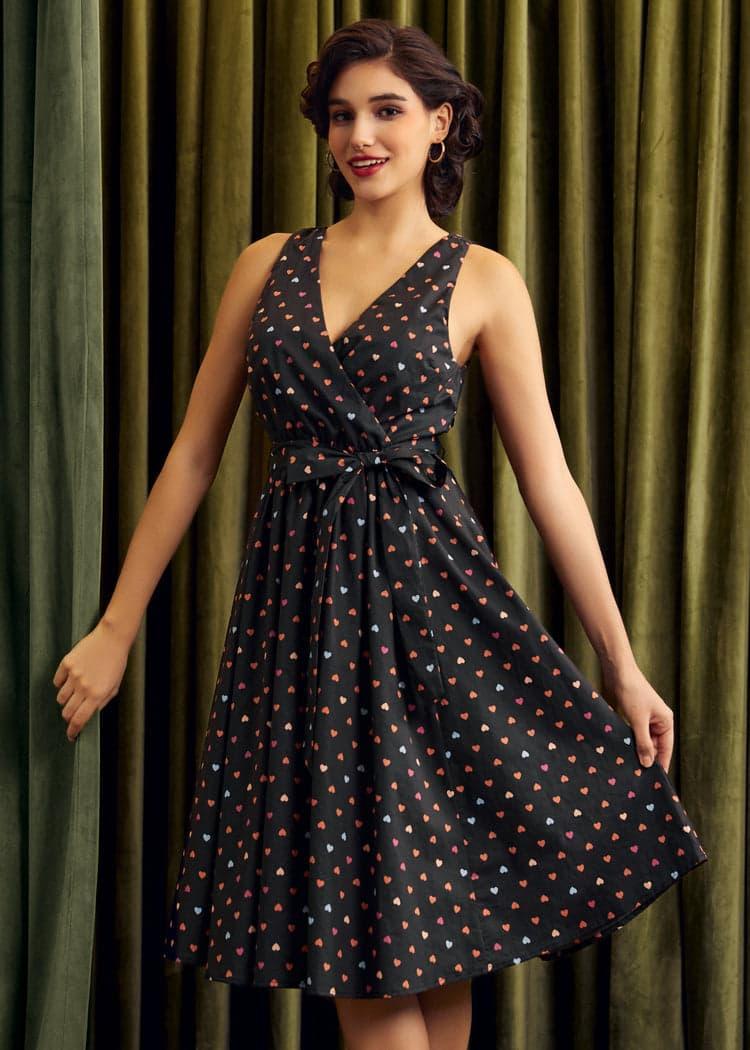 Instant Energy Faux-Wrap Dress Product Image