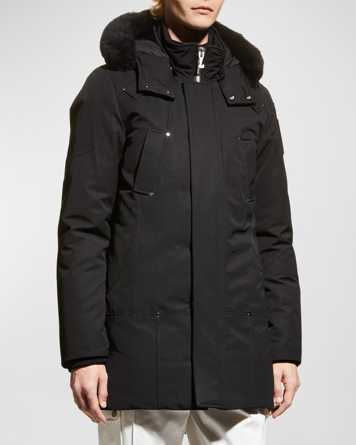 Mens Stirling Down Parka Coat Product Image