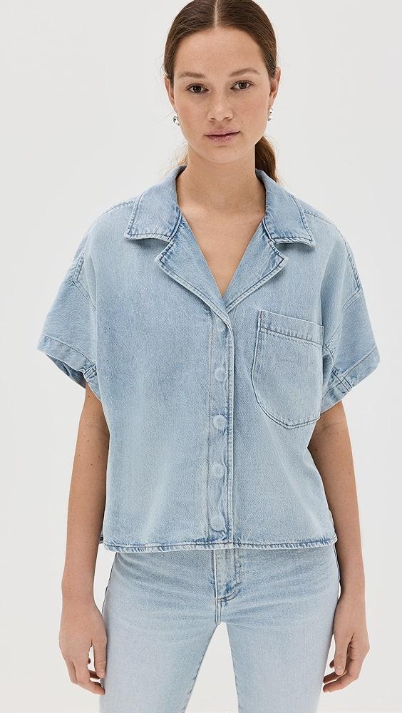 Pistola Denim Della Button Down Top | Shopbop Product Image