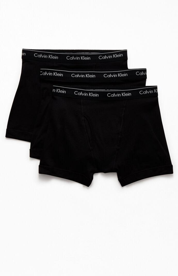 Men's Calvin Klein 3-Pack Cotton Classics Boxer Briefs, Size: XL, White Product Image