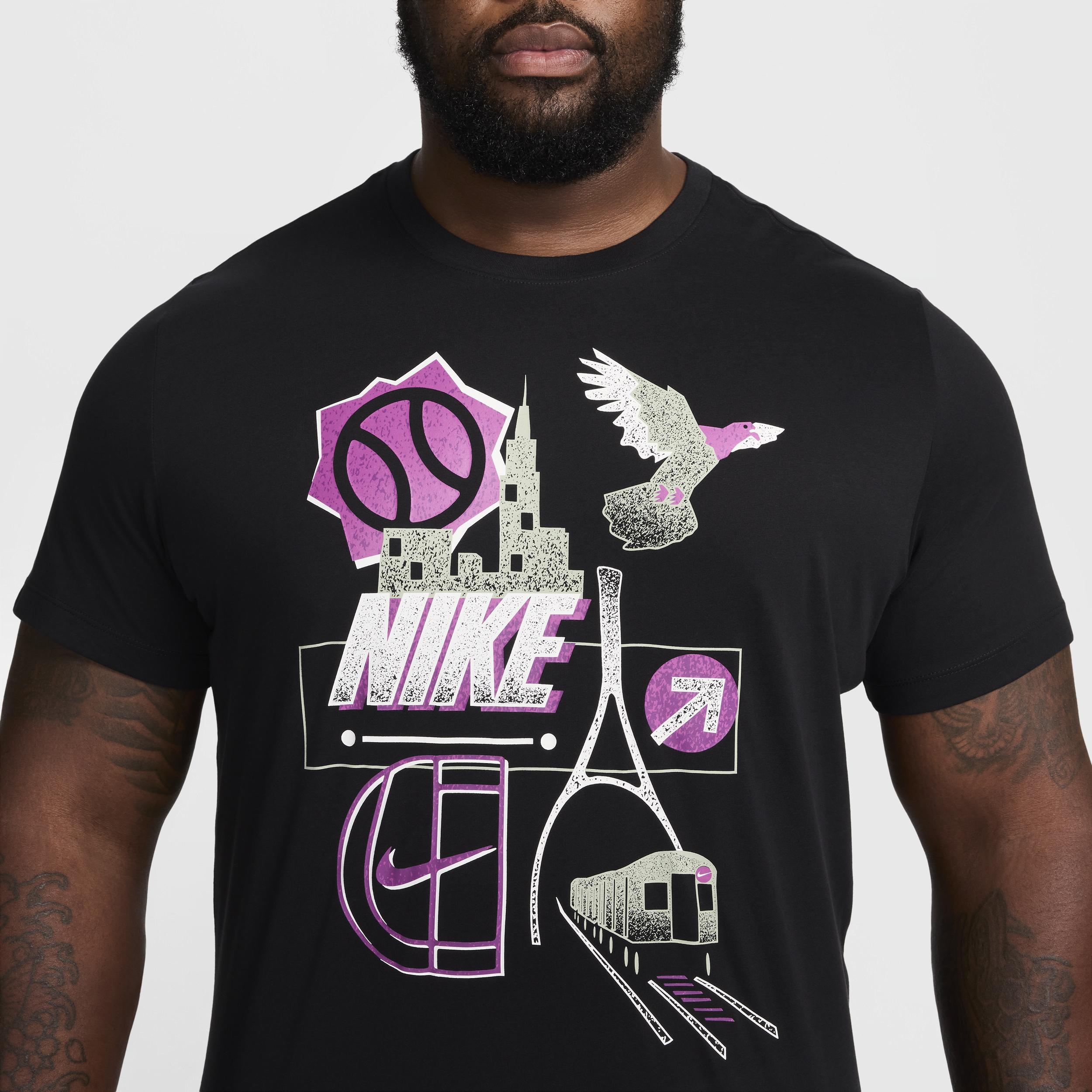 Nike Men's Court Dri-FIT Tennis T-Shirt Product Image