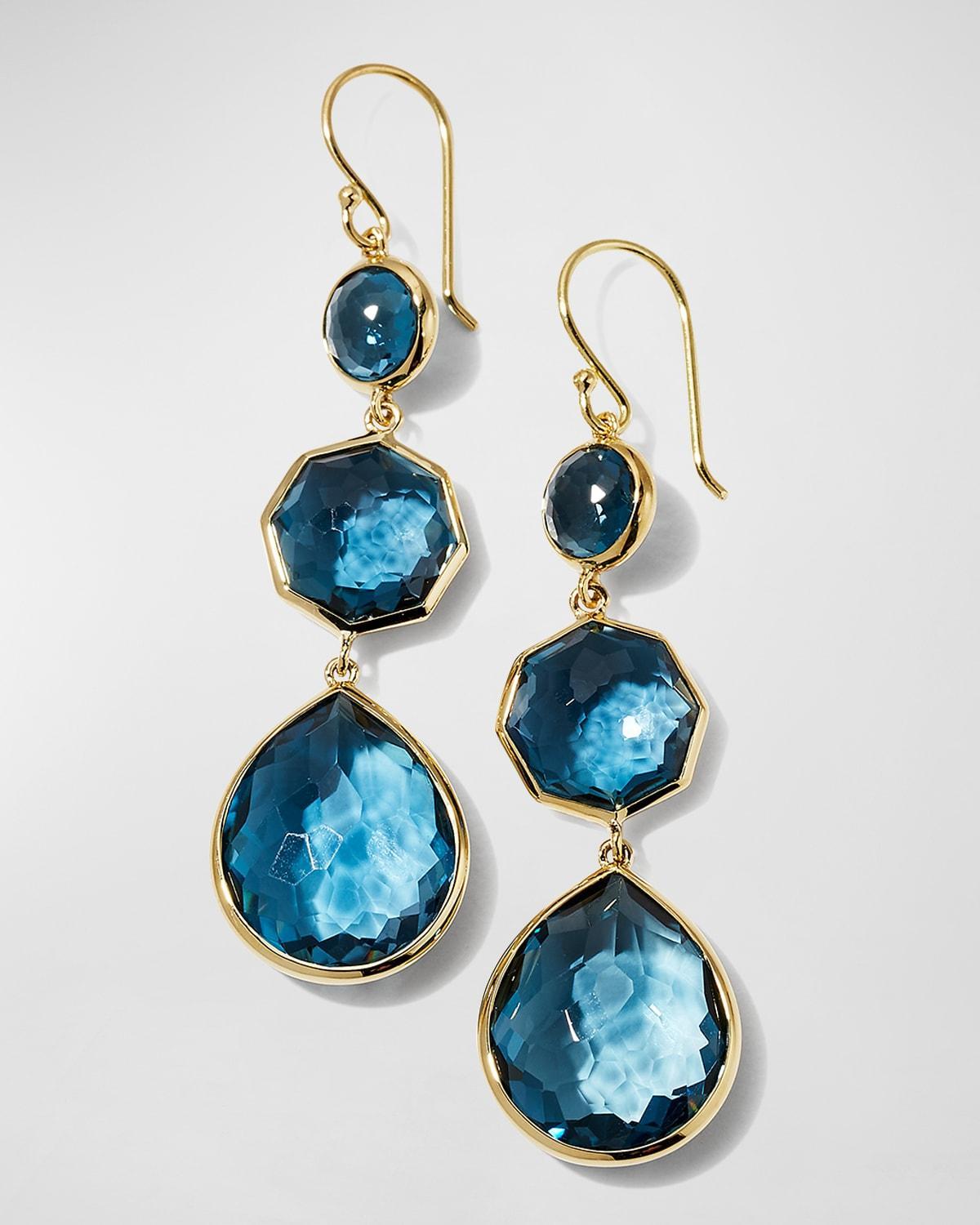 Small Crazy 8s Earrings in 18K Gold Product Image