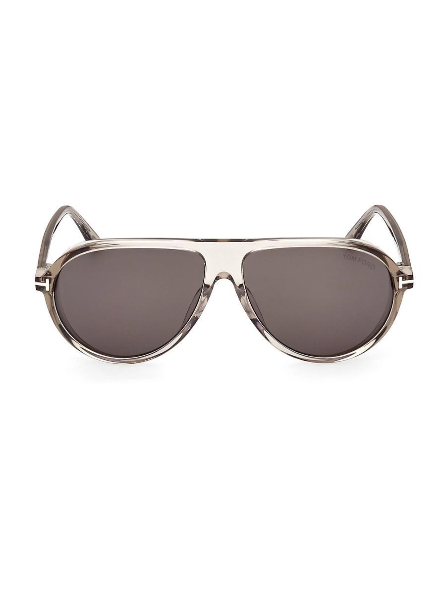 Men's EZ0243M Metal Rectangle Sunglasses Product Image