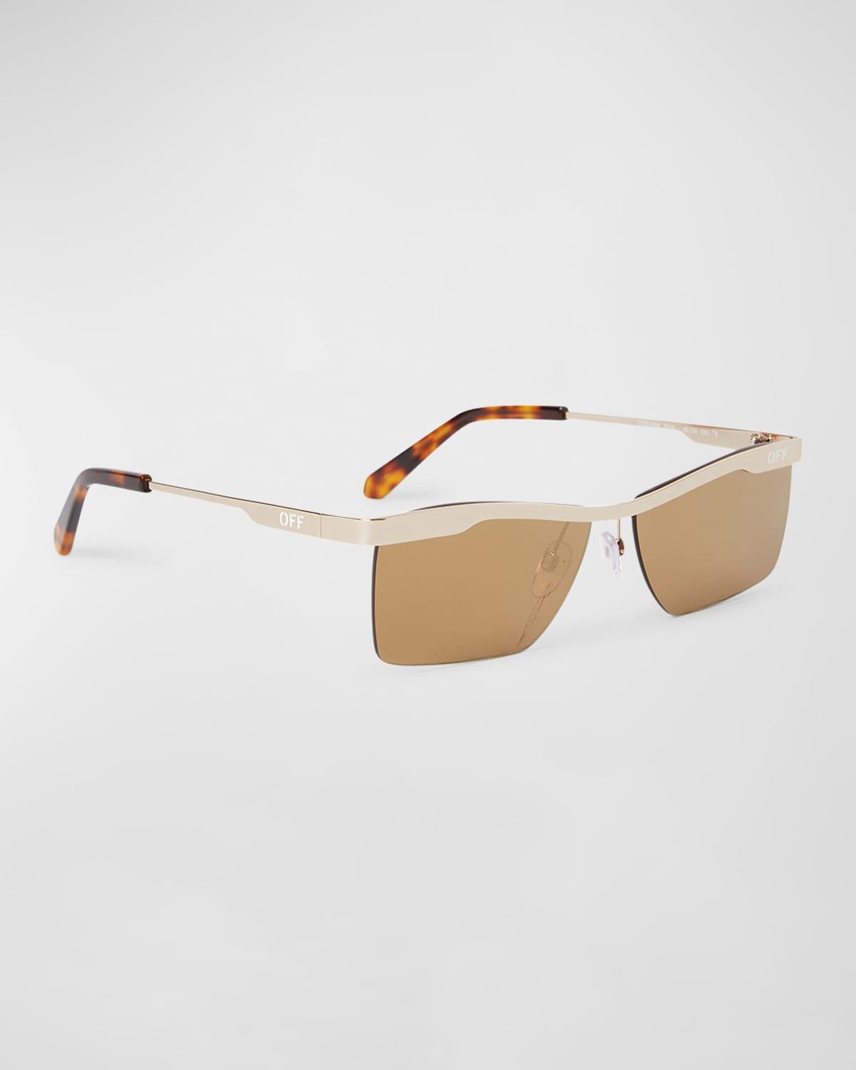 Mens Rimini Metal Rectangle Sunglasses Product Image