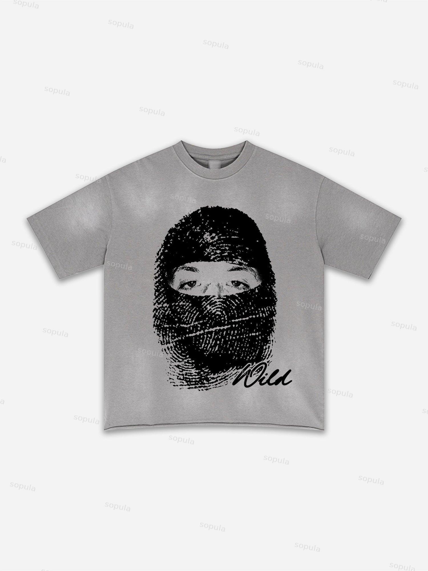 Child Of God Print Washed T-shirt Product Image