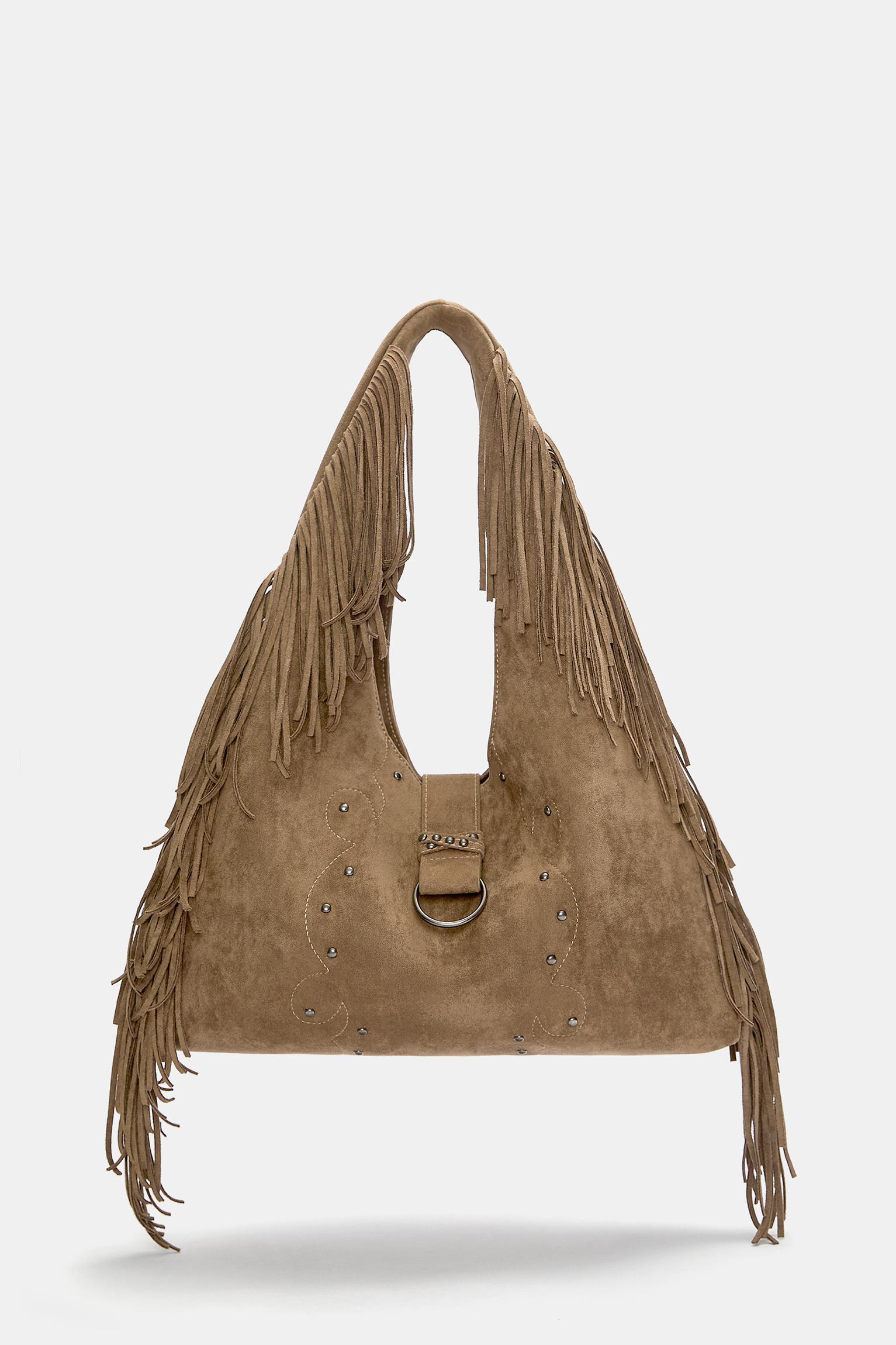 Shopper bag with fringing Product Image