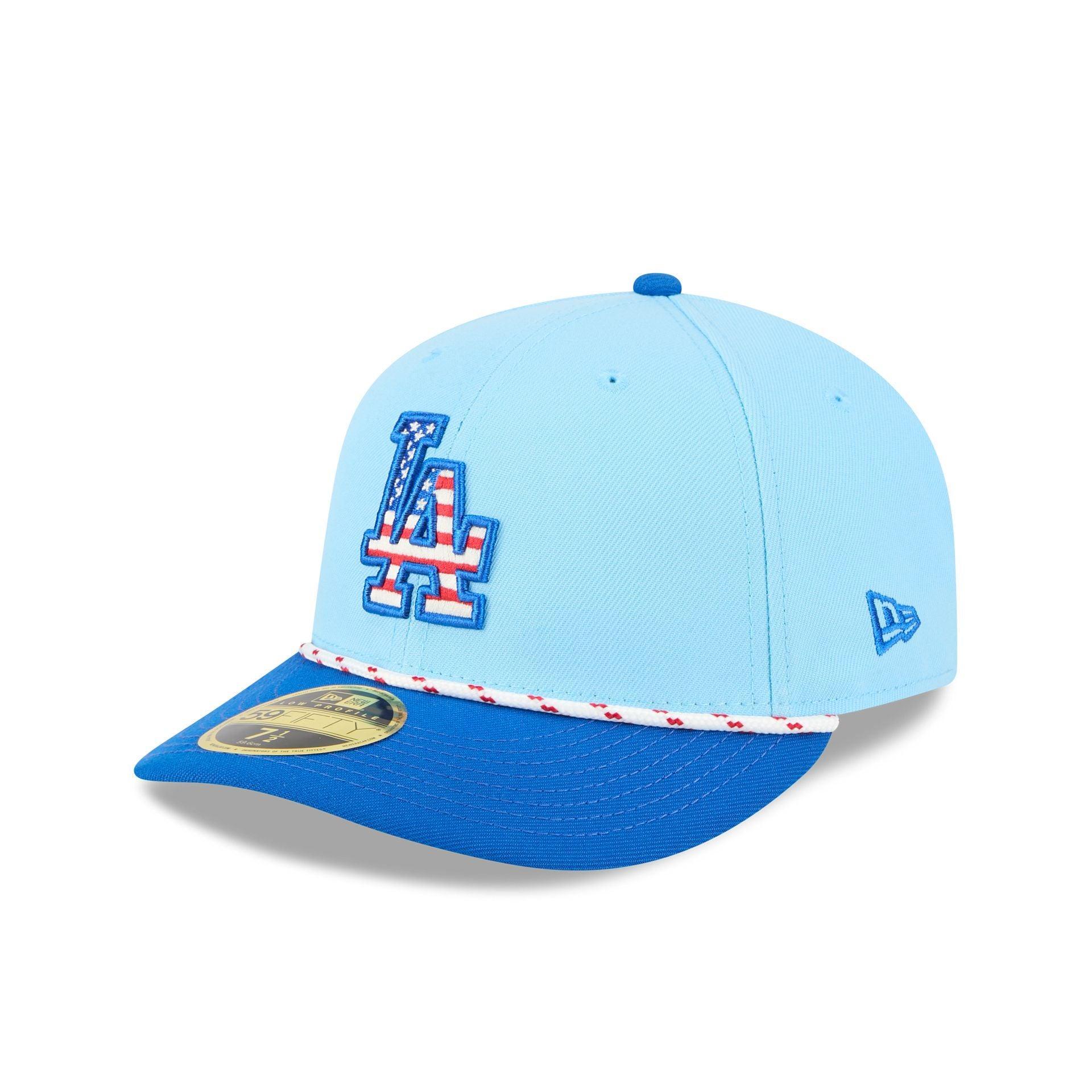 Los Angeles Dodgers Independence Day 2025 Low Profile 59FIFTY Fitted Hat Male Product Image