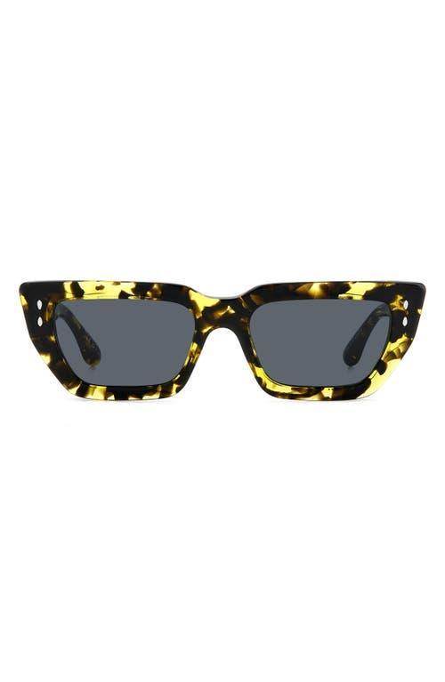 Womens 54MM Rectangular Sunglasses Product Image