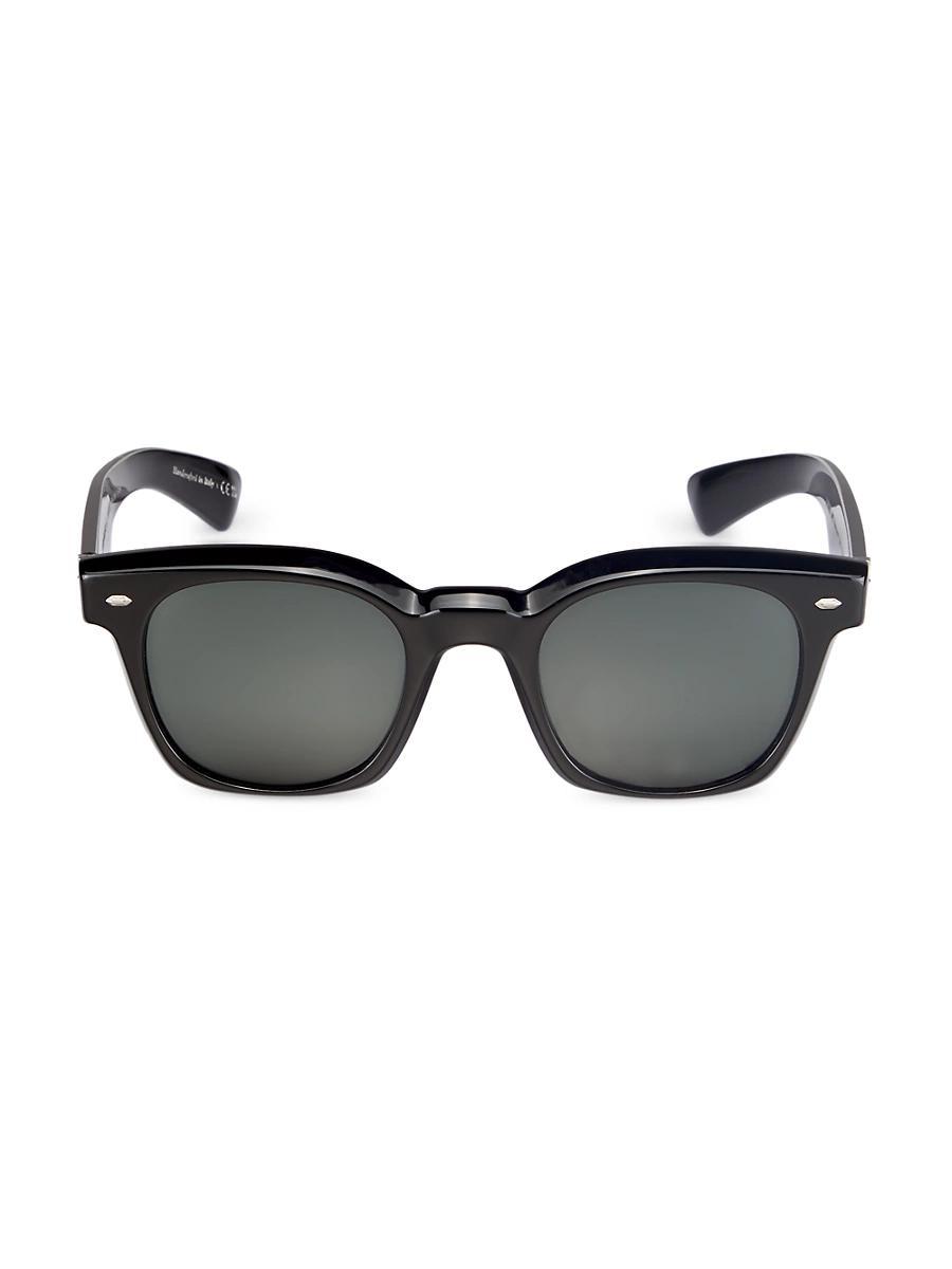 Mens 50MM Merceaux Rectangular Sunglasses Product Image