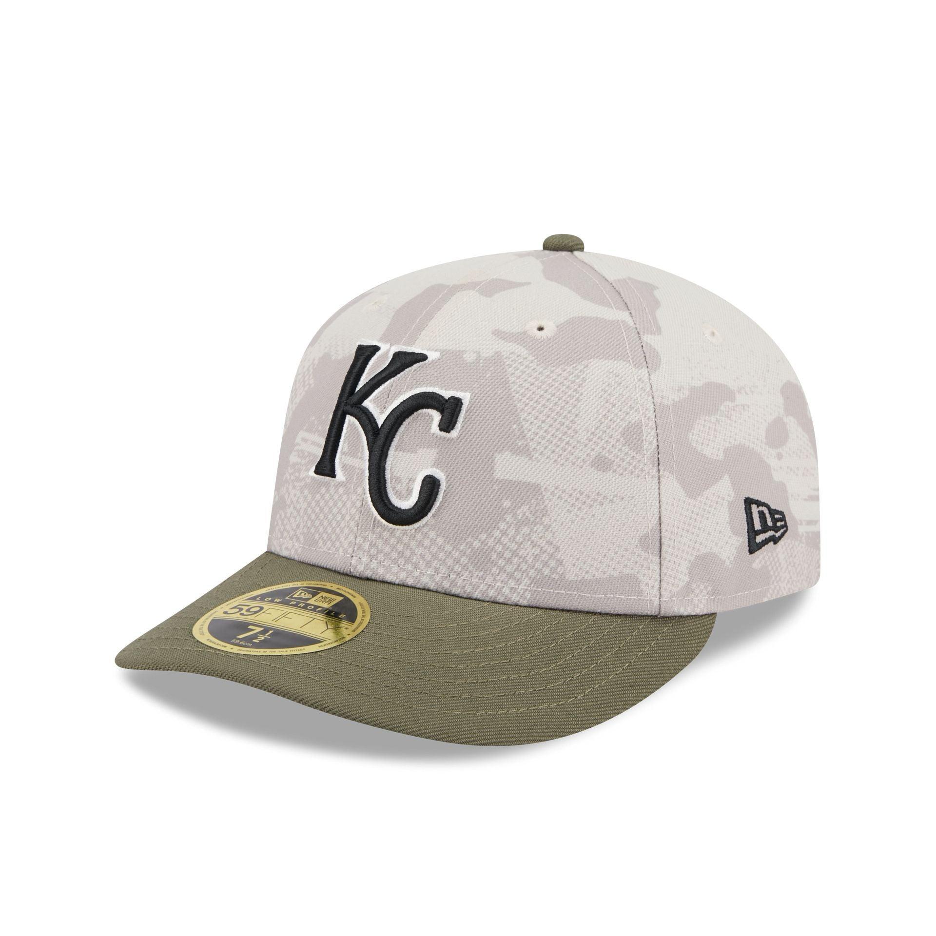 Kansas City Royals Armed Forces Day 2025 Low Profile 59FIFTY Fitted Hat Male Product Image