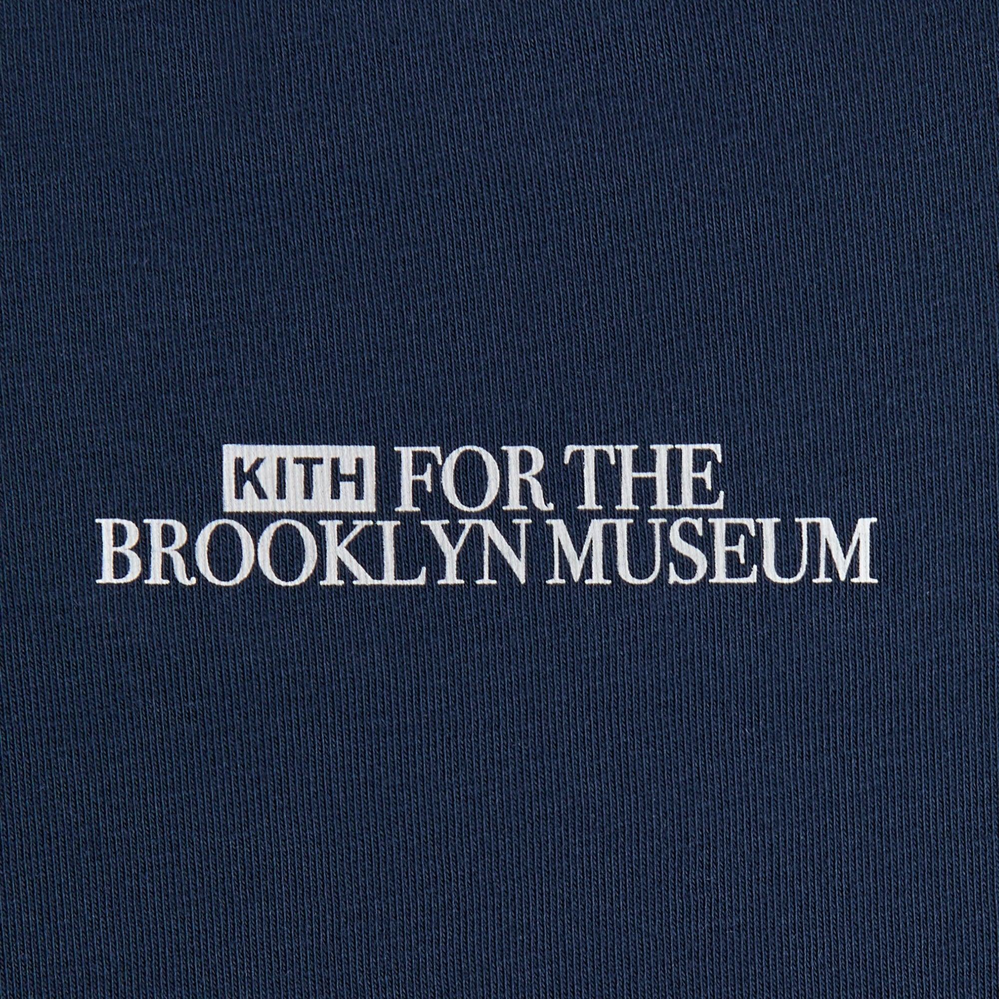 Kith for the Brooklyn Museum Serif Tee - Nocturnal Male Product Image