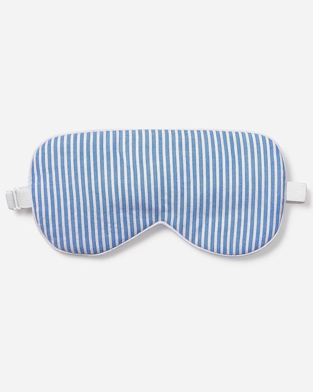 Petite Plume womens seersucker traditional eye mask set Product Image