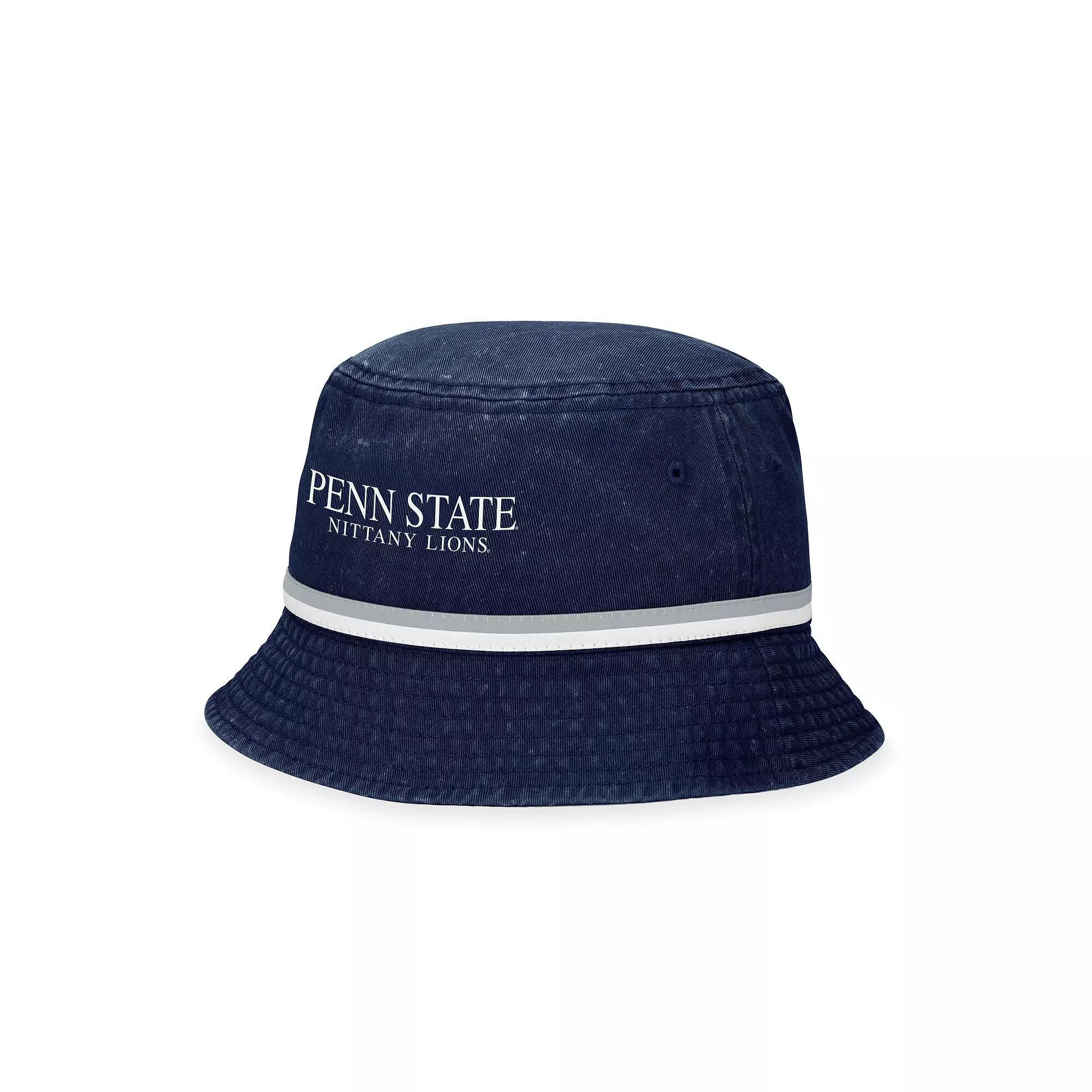 Men's Top of the World Navy Penn State Nittany Lions Ace Bucket Hat, Blue Product Image