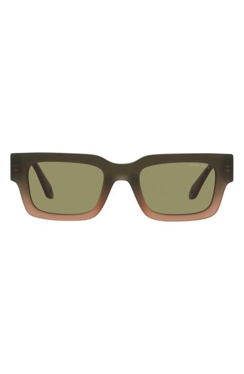 Giorgio Armani Mens Sunglasses, AR8184U - Gradient Green Product Image