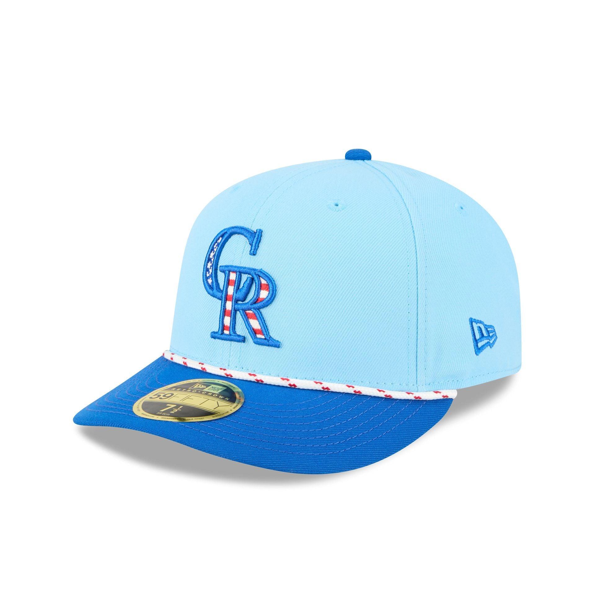 Colorado Rockies Independence Day 2025 Low Profile 59FIFTY Fitted Hat Male Product Image