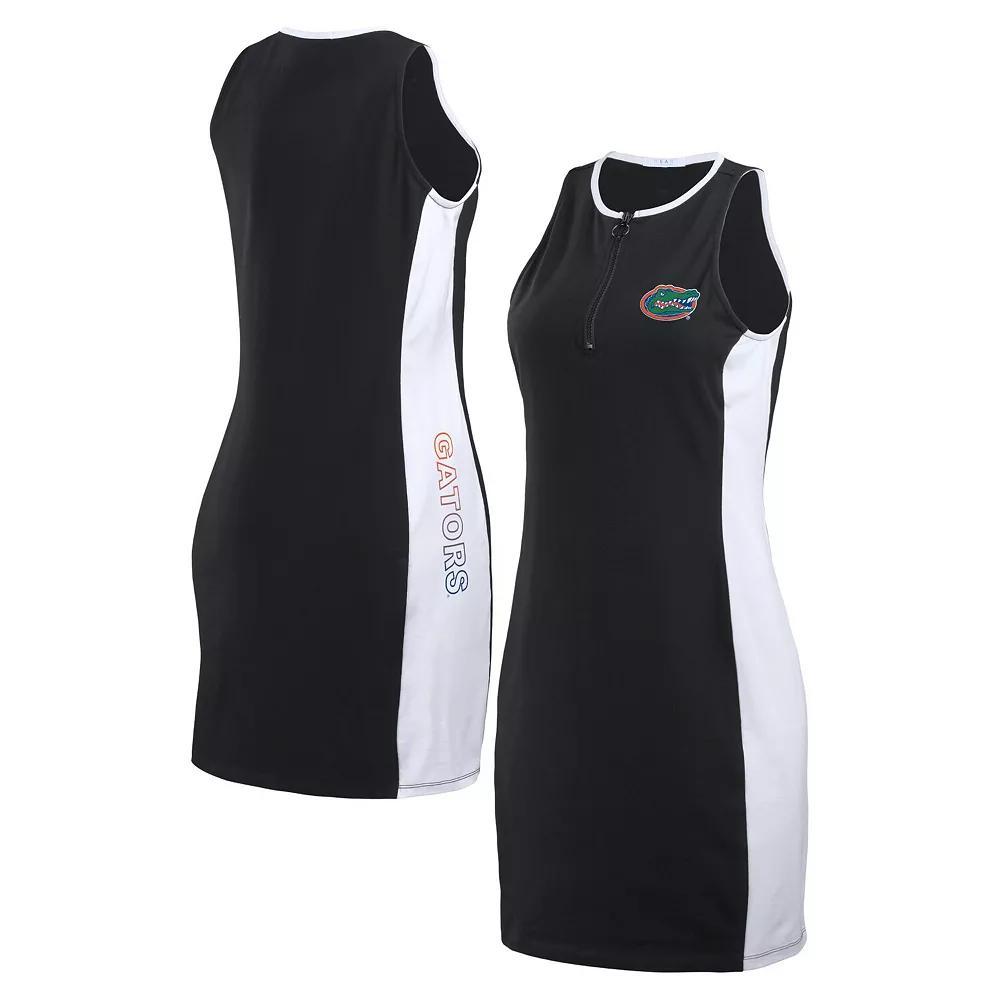 Women's WEAR by Erin Andrews Black Michigan State Spartans Bodyframing Tank Top Dress,  Product Image