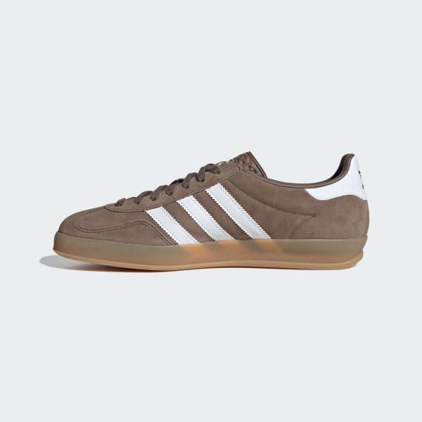 adidas Gazelle Indoor Shoes Olive Strata M 14 / W 15 Unisex Product Image