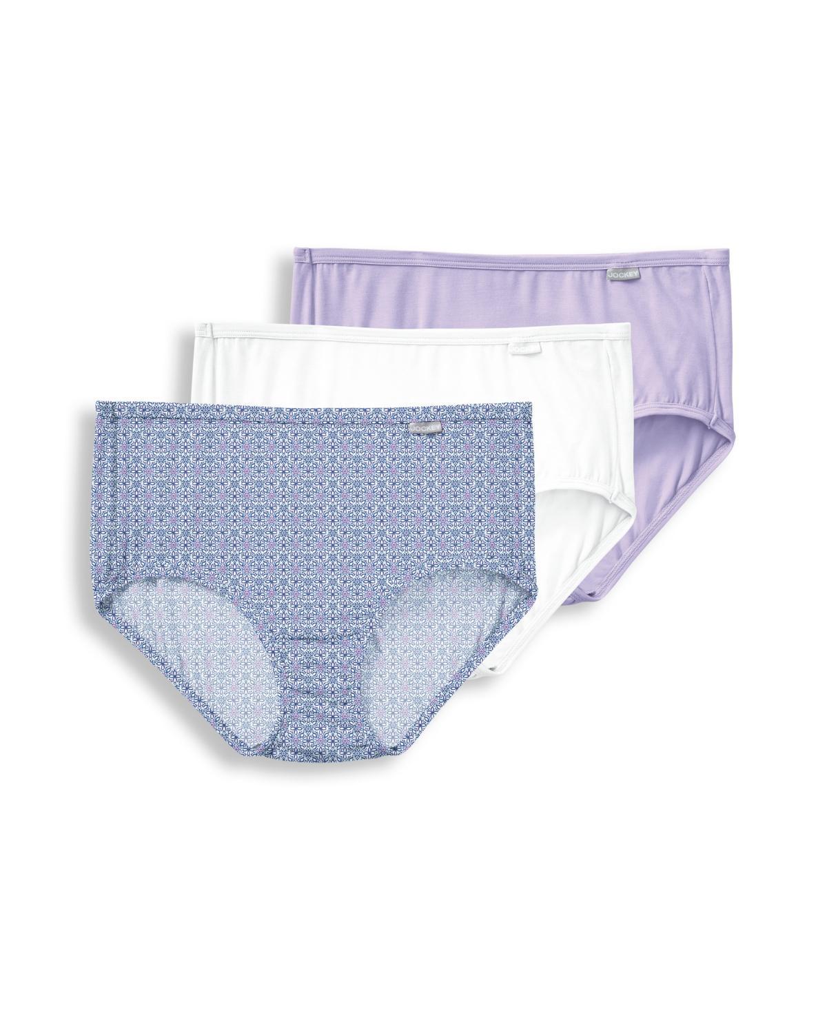 Womens Jockey 3-pk. Supersoft Brief Panty Set 2073 Product Image