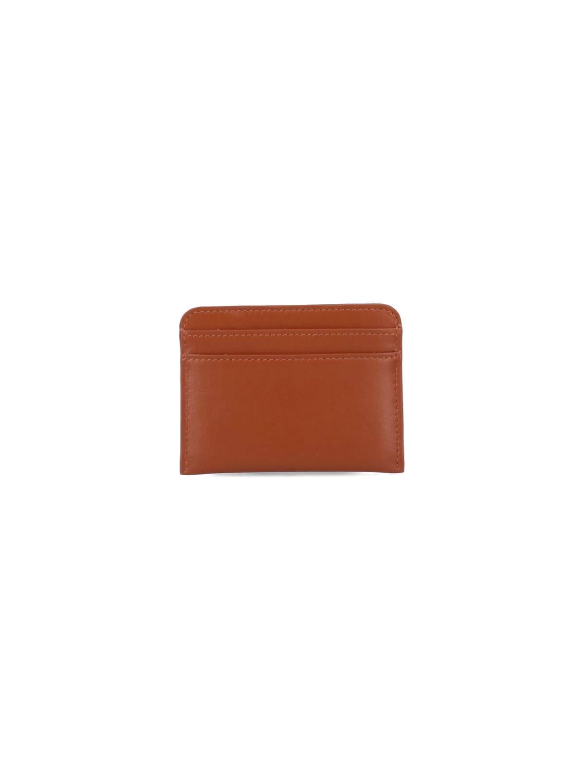 CHLOÉ 'sense' Card Holder In Brown Product Image