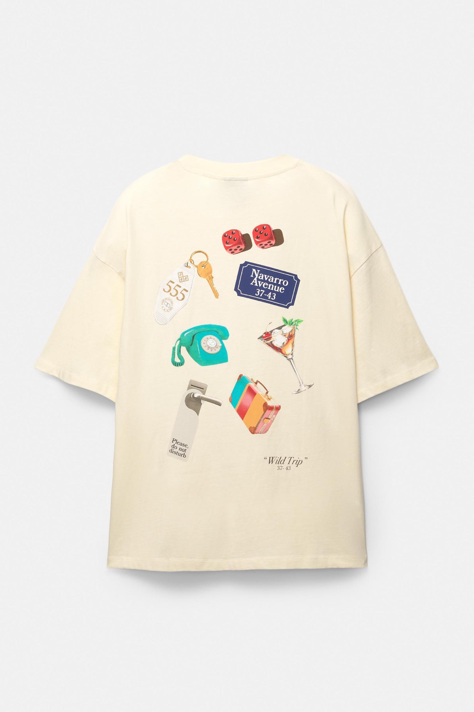 Dice graphic T-shirt Product Image